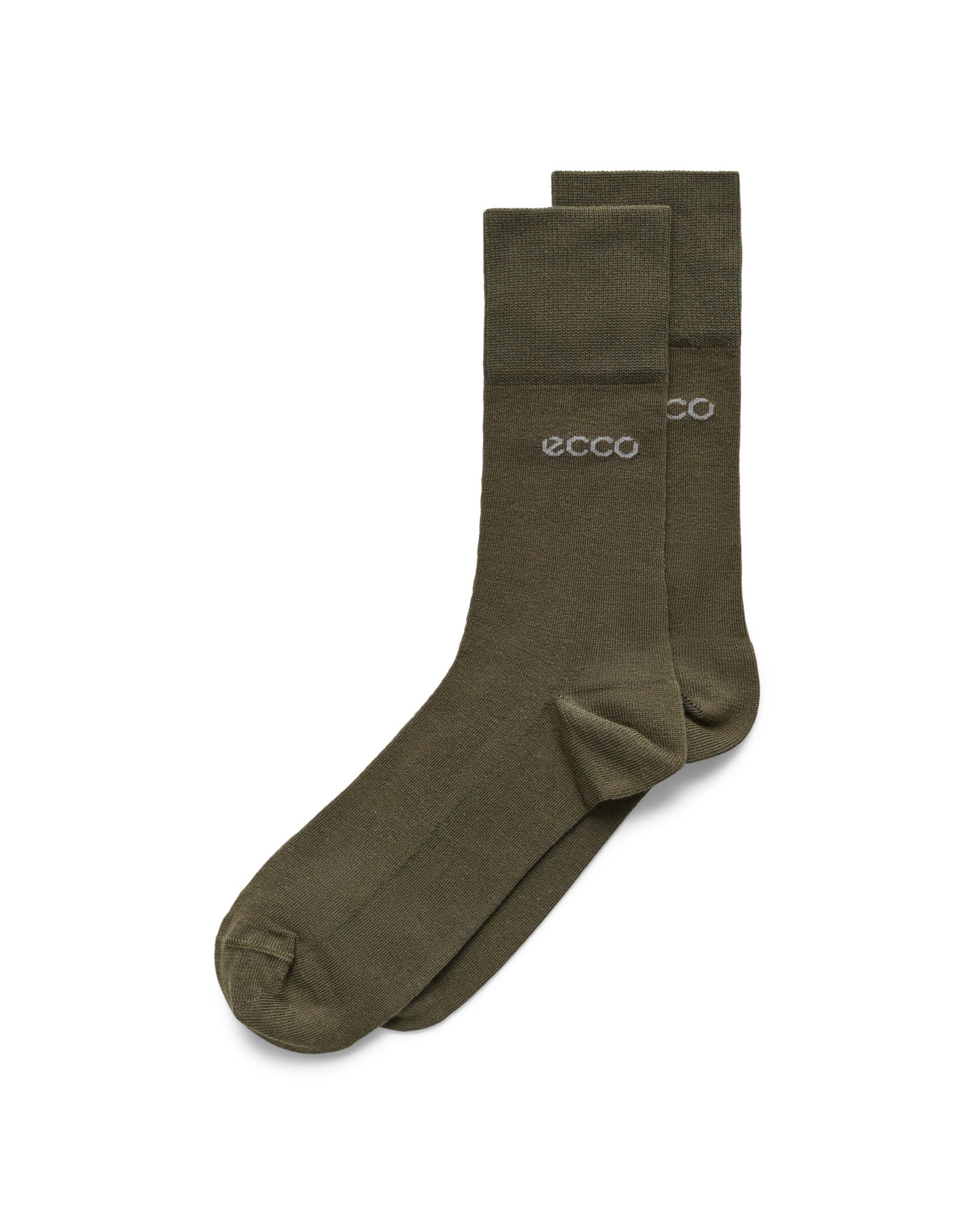 ECCO® Casual chaussettes mi-hautes unisex - Vert - Main