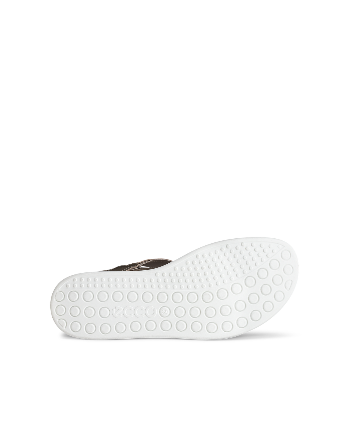 ECCO Soft Sandal — Gold