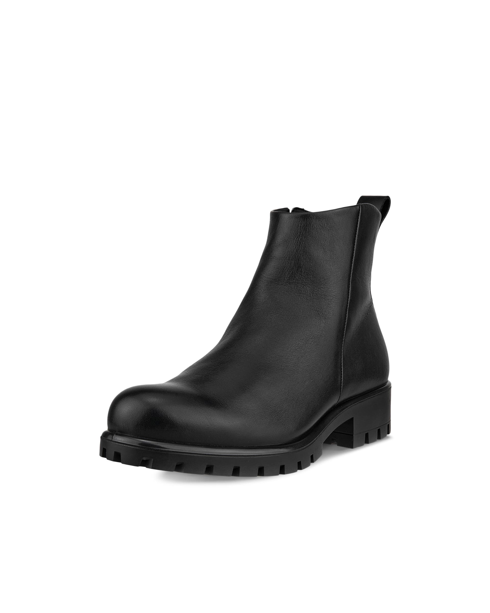 ECCO® Modtray Damen Ankle Boot aus Leder - Schwarz - Main