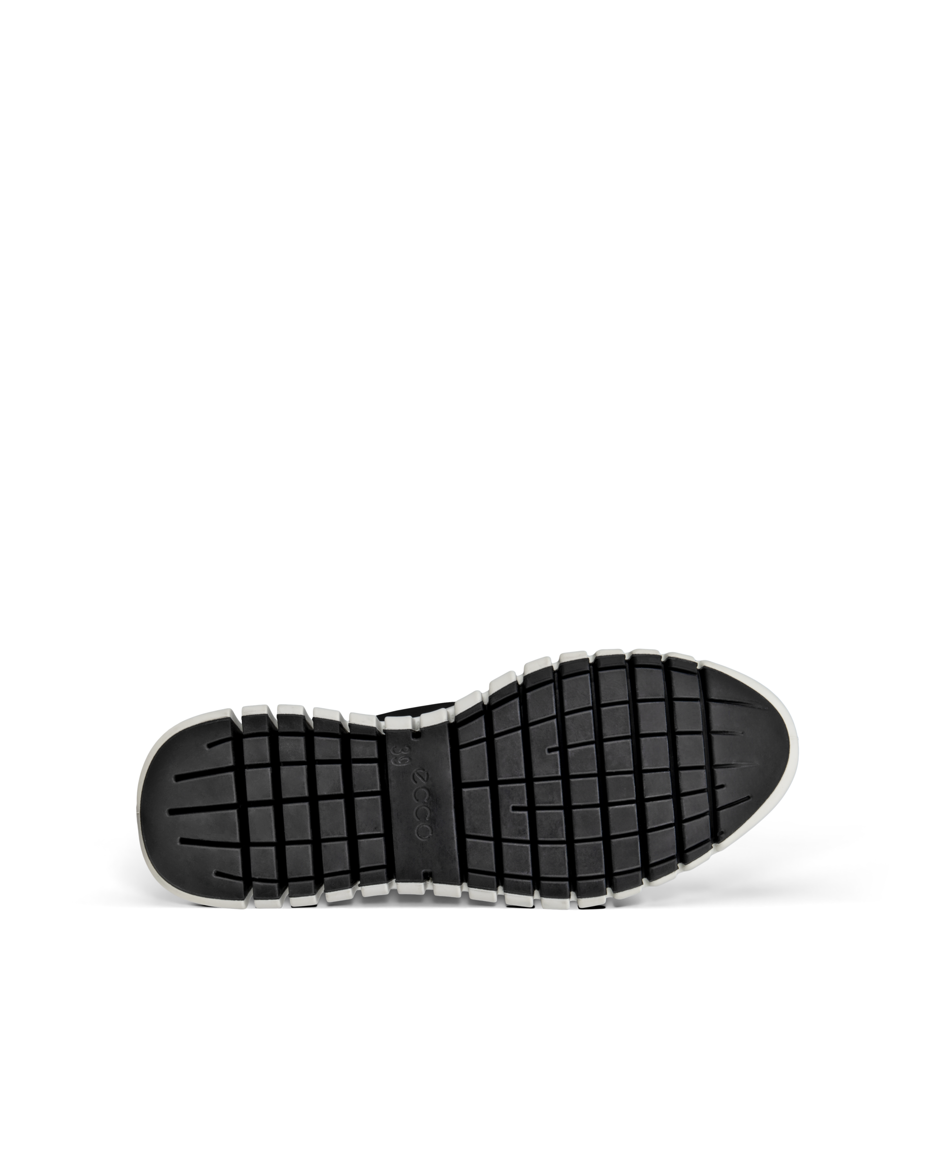 ECCO® Gruuv baskets en cuir pour femme - Noir - Sole