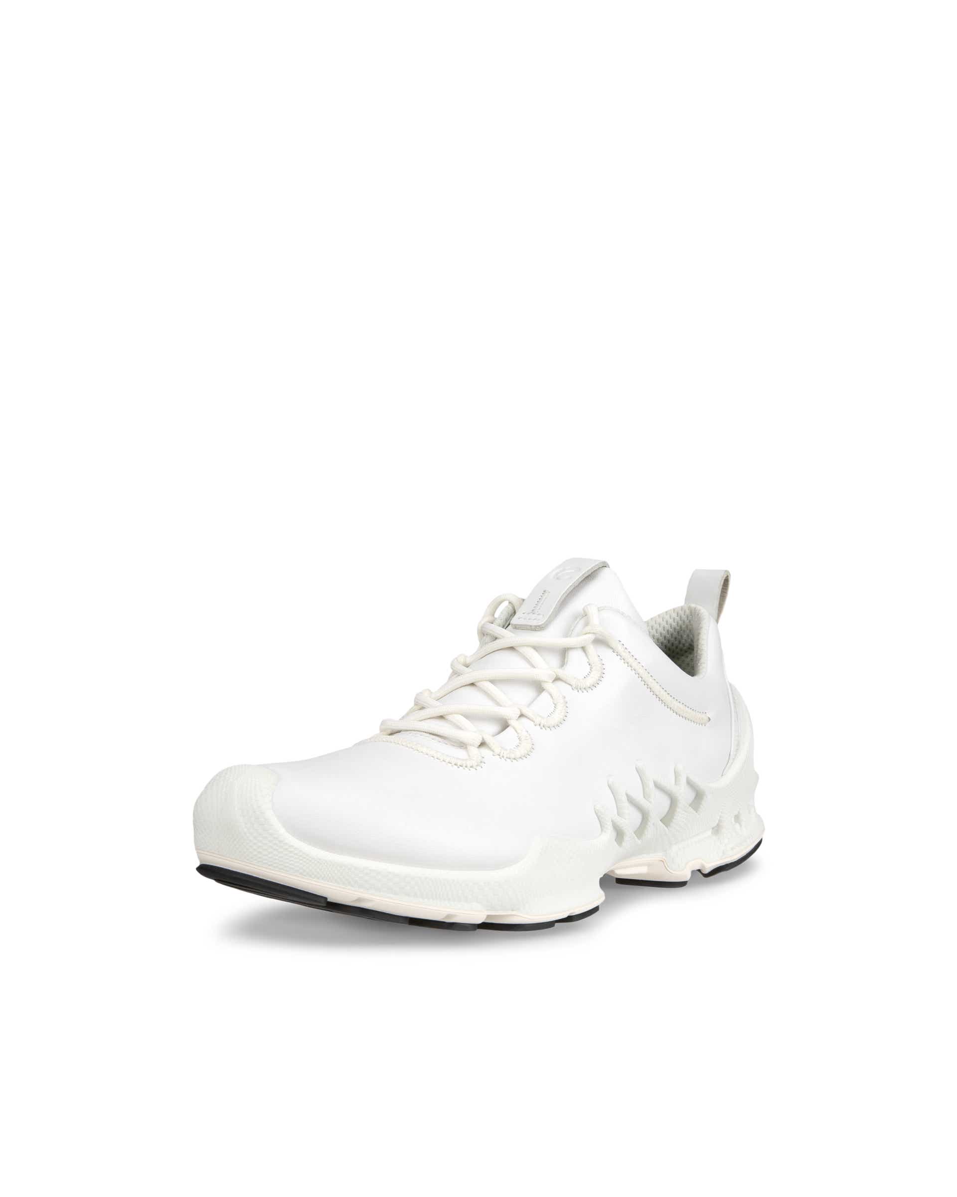 ECCO® Biom AEX chaussure en cuir pour femme - Blanc - Main