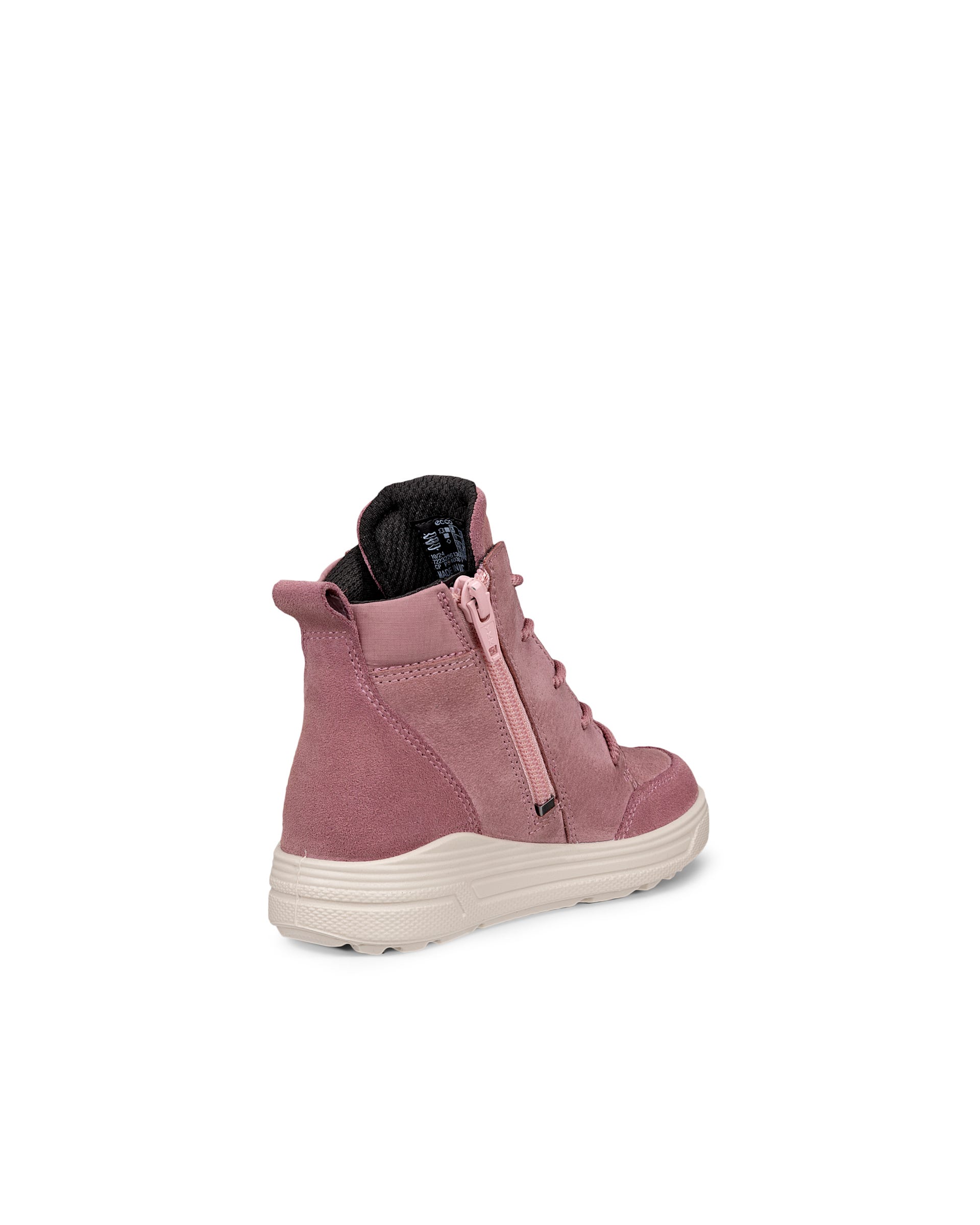 ECCO® URBAN SNOWBOARDER Vintersko i nubuck med Gore-Tex barn - Rosa - Back