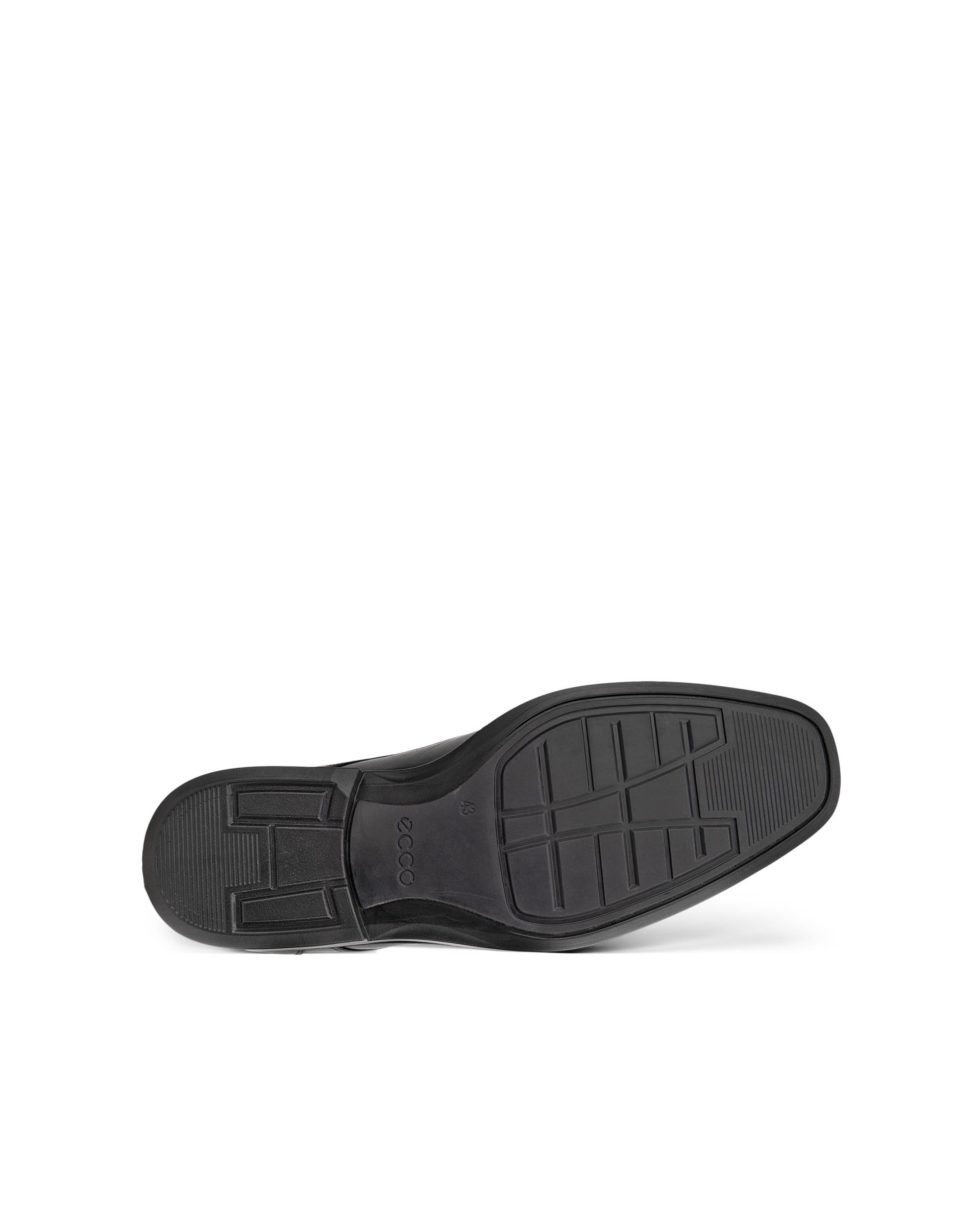 ECCO® Metropole Milan Heren leren derby schoen - Zwart - Sole