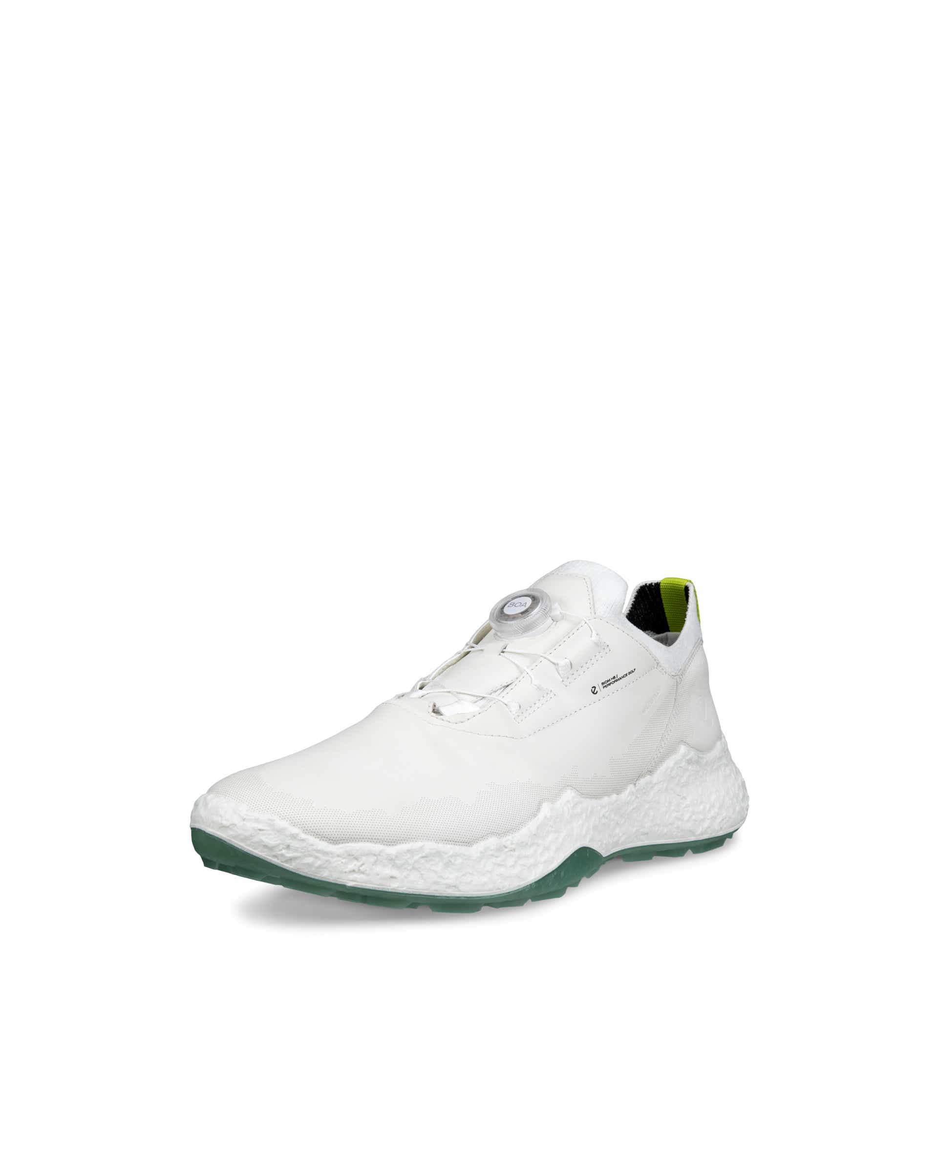 Men's ECCO® Golf Biom H5 Boa Leather Waterproof Golf Shoe White