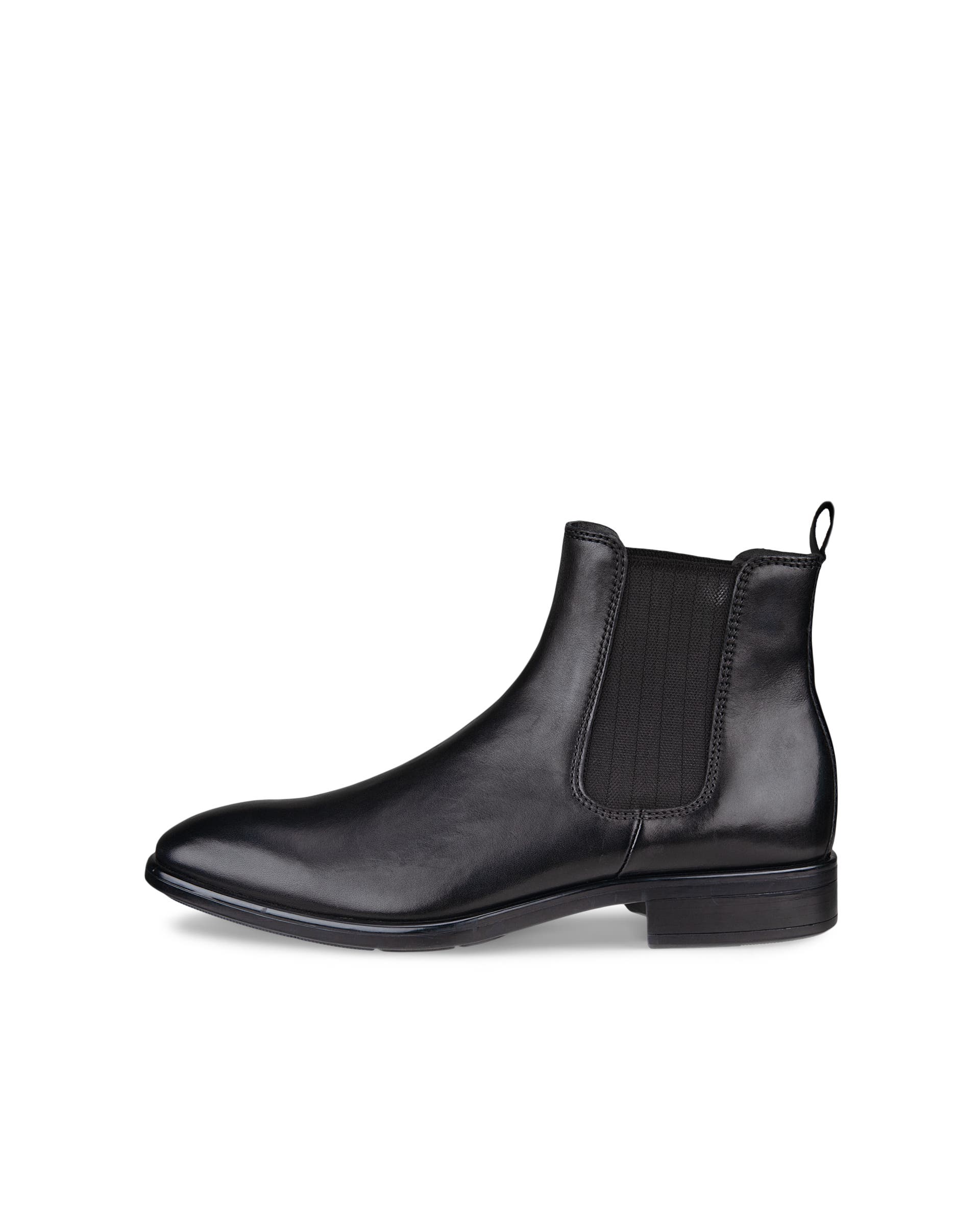 ECCO Men Citytray Tall Chelsea Boots - Black - Outside
