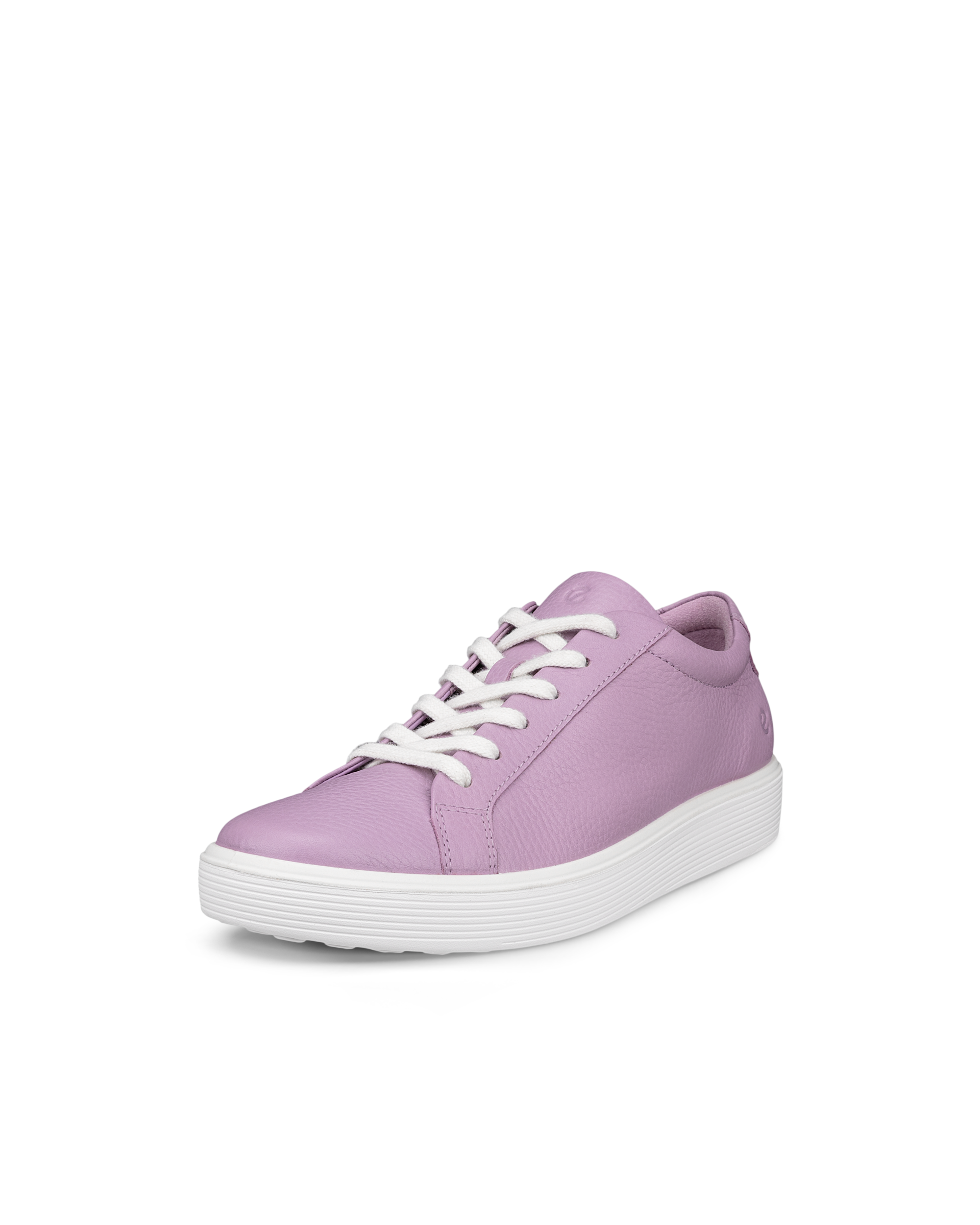 ECCO® Soft 60 sneakers i læder til damer - Lilla - Main