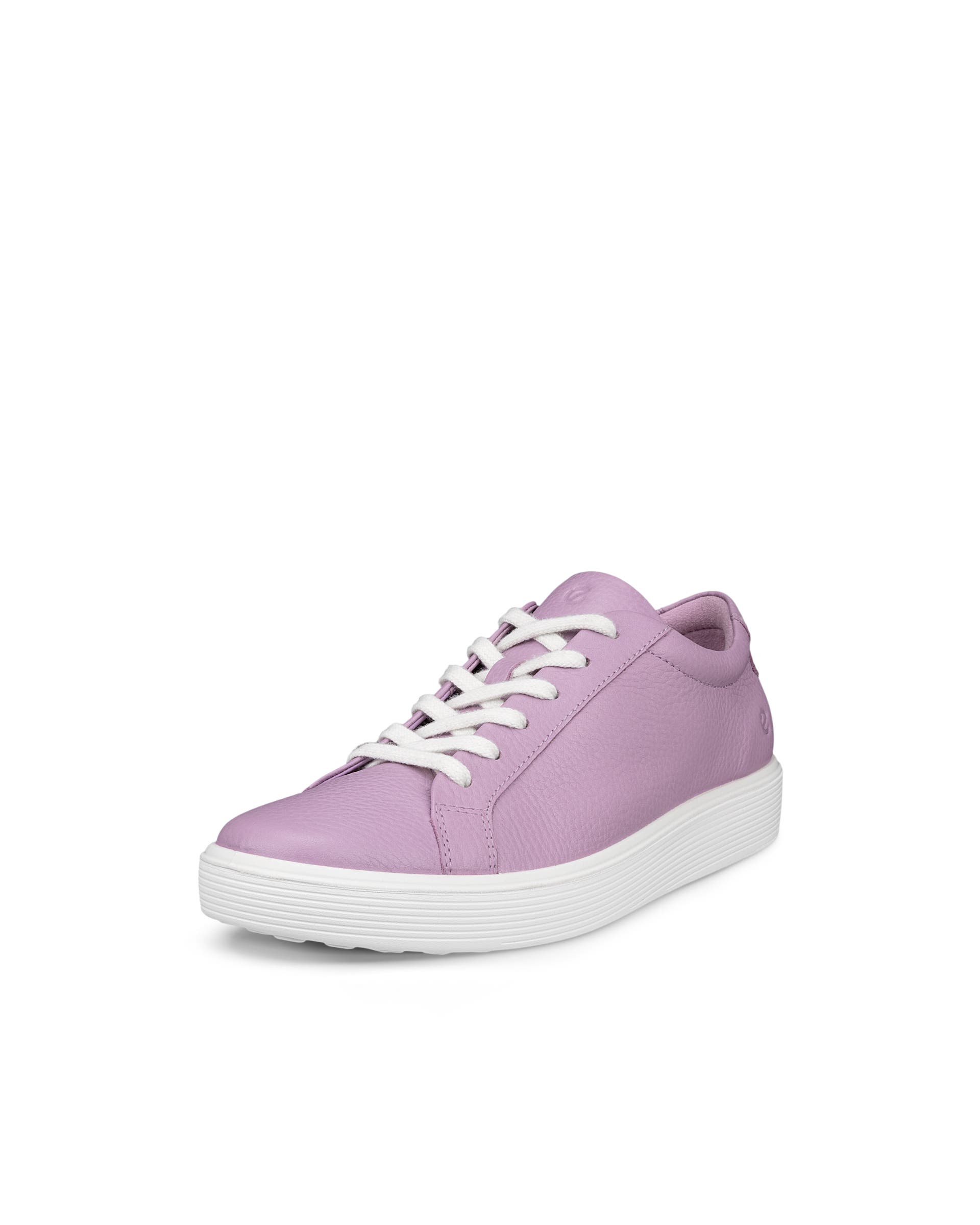 ECCO® Soft 60 sneakers i læder til damer - Lilla - Main