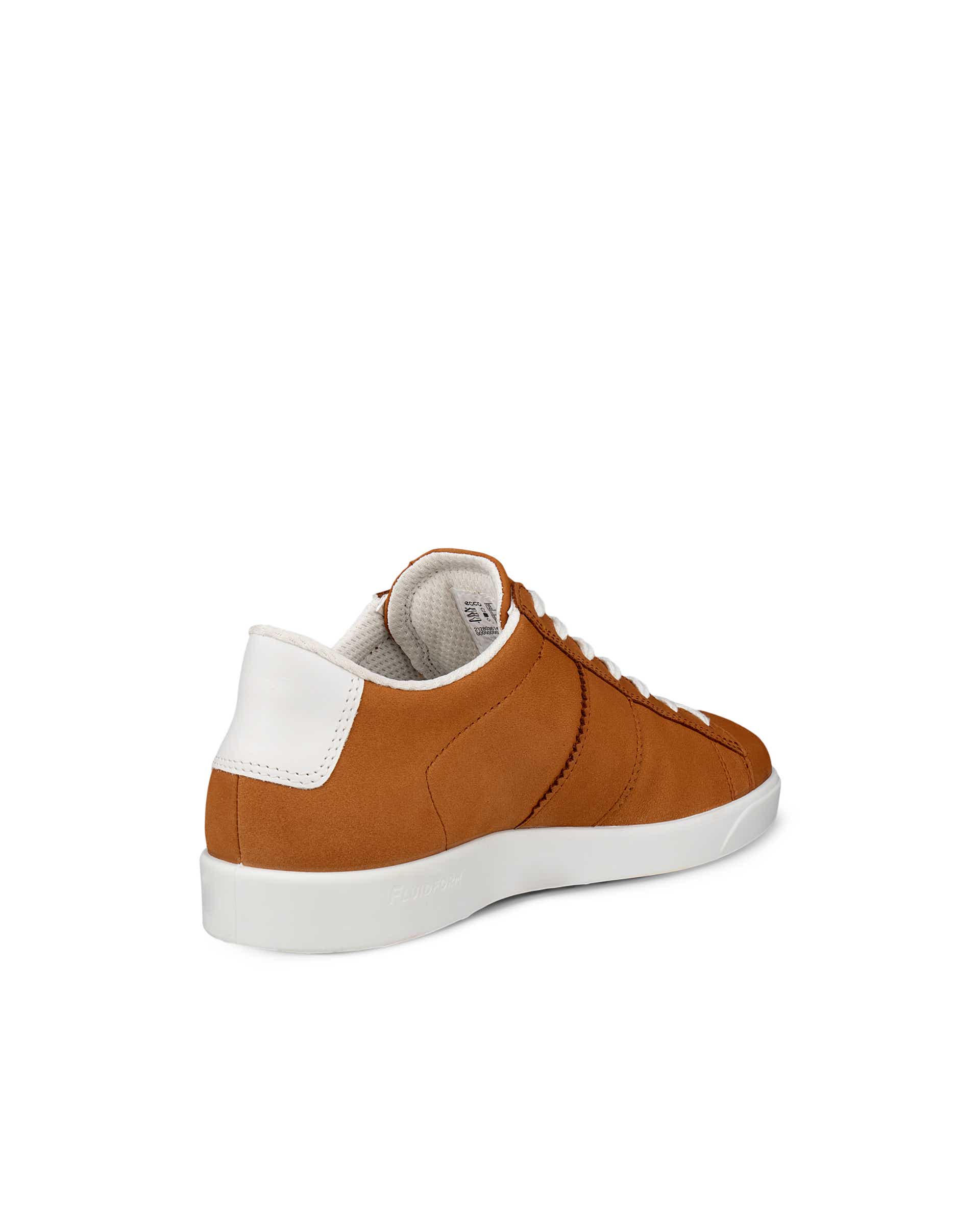 Women's ECCO® Street Lite Nubuck Sneaker - Brown - Back