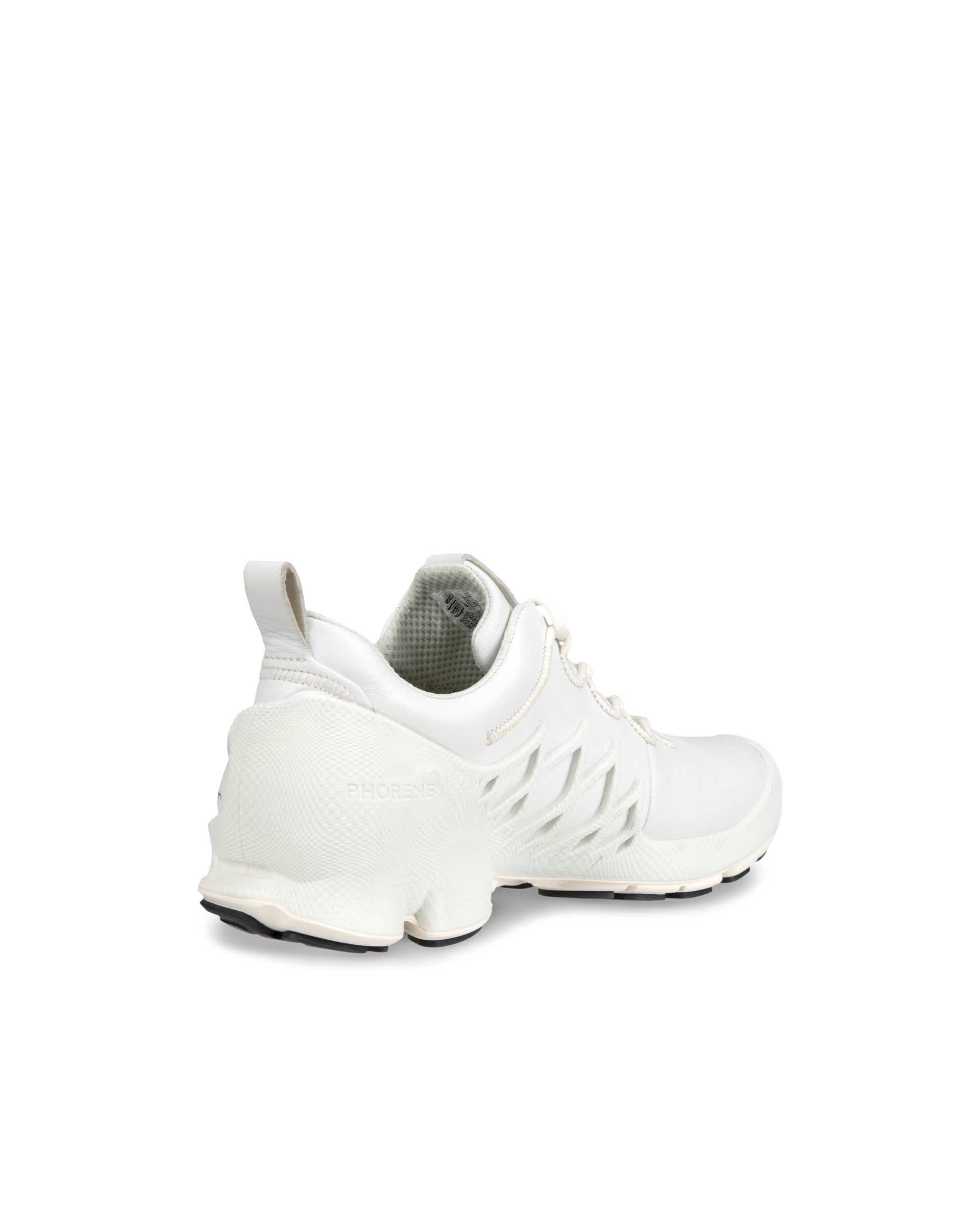 ECCO® Biom AEX chaussure en cuir pour femme - Blanc - Back