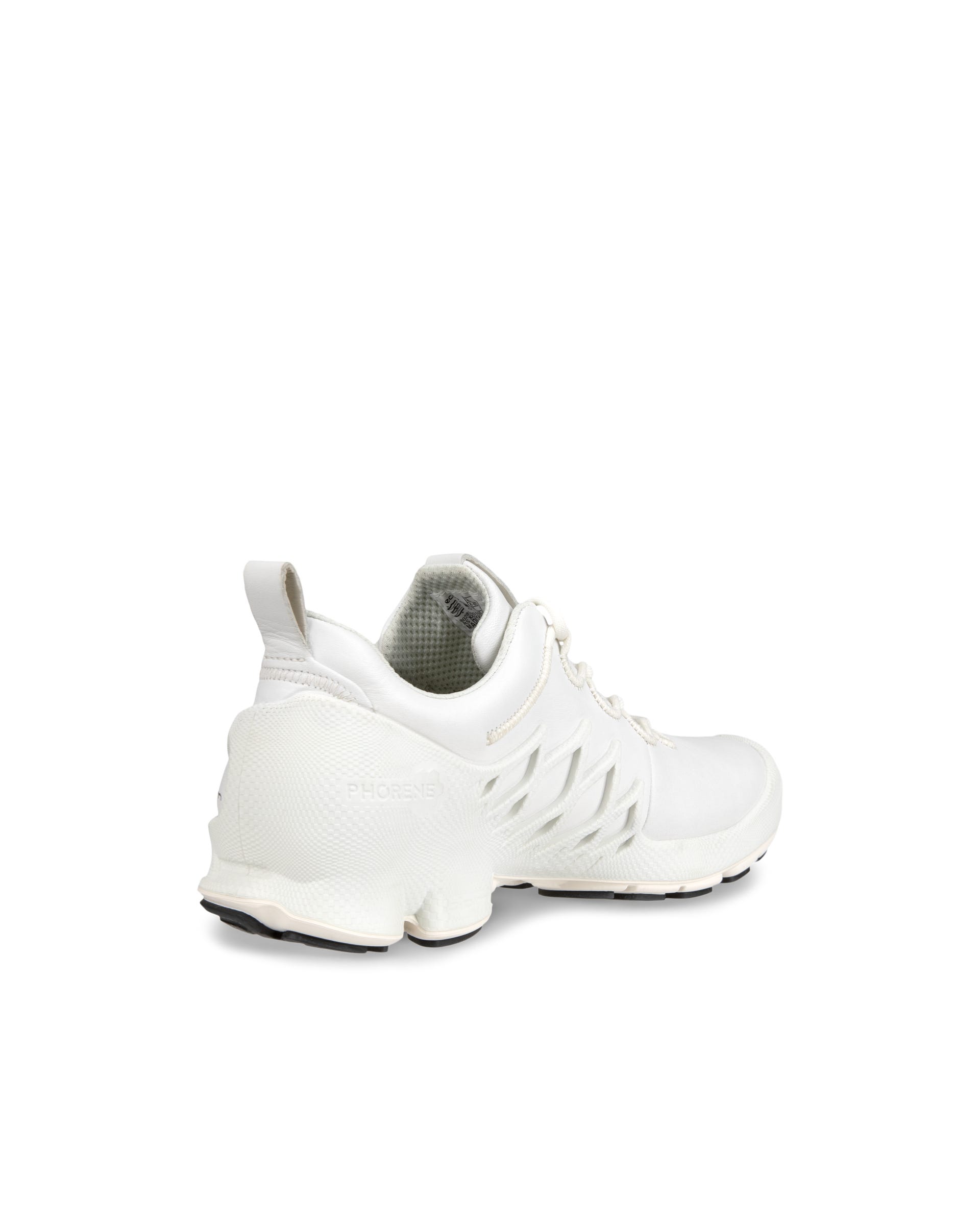 ECCO® Biom AEX chaussure en cuir pour femme - Blanc - Back