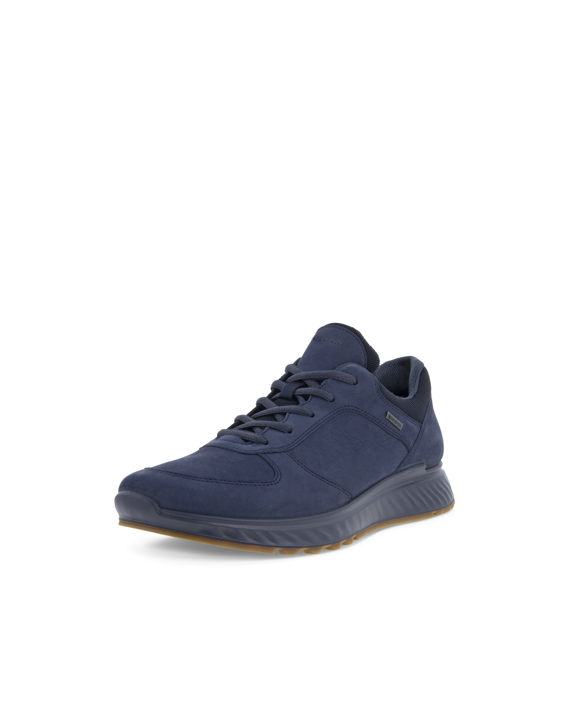 ECCO® Exostride nubuko odos sportbačiai žygiams su „Gore-Tex“ vyrams - Mėlyna - Main