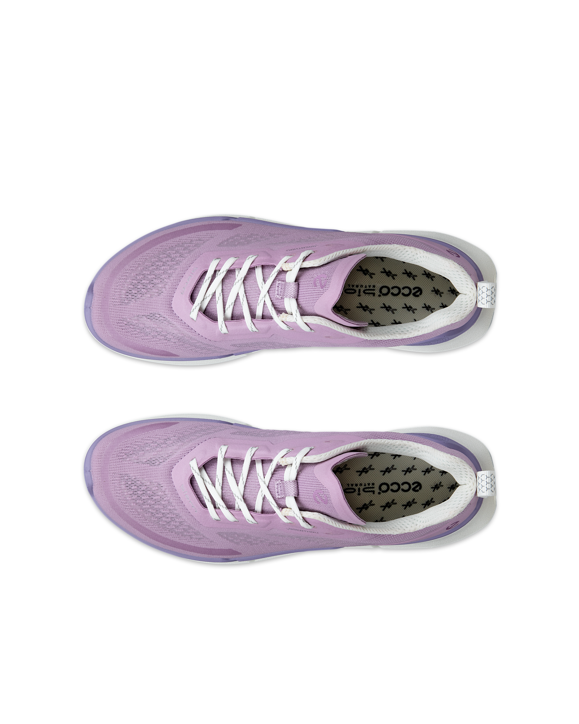 ECCO BIOM 2.2 Low Breathru ウィメンズ テキスタイルスニーカー - パープル - Top left pair