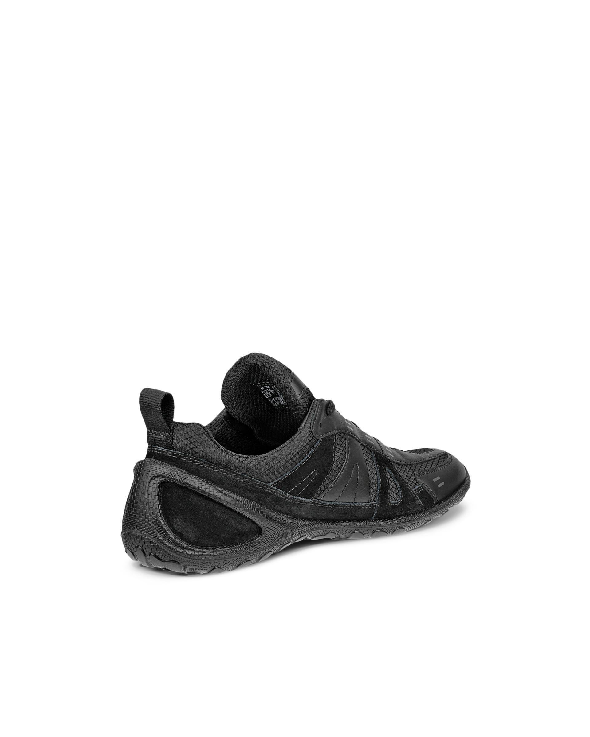Women's ECCO® BIOM LITE Textile Trainer - Black - Back