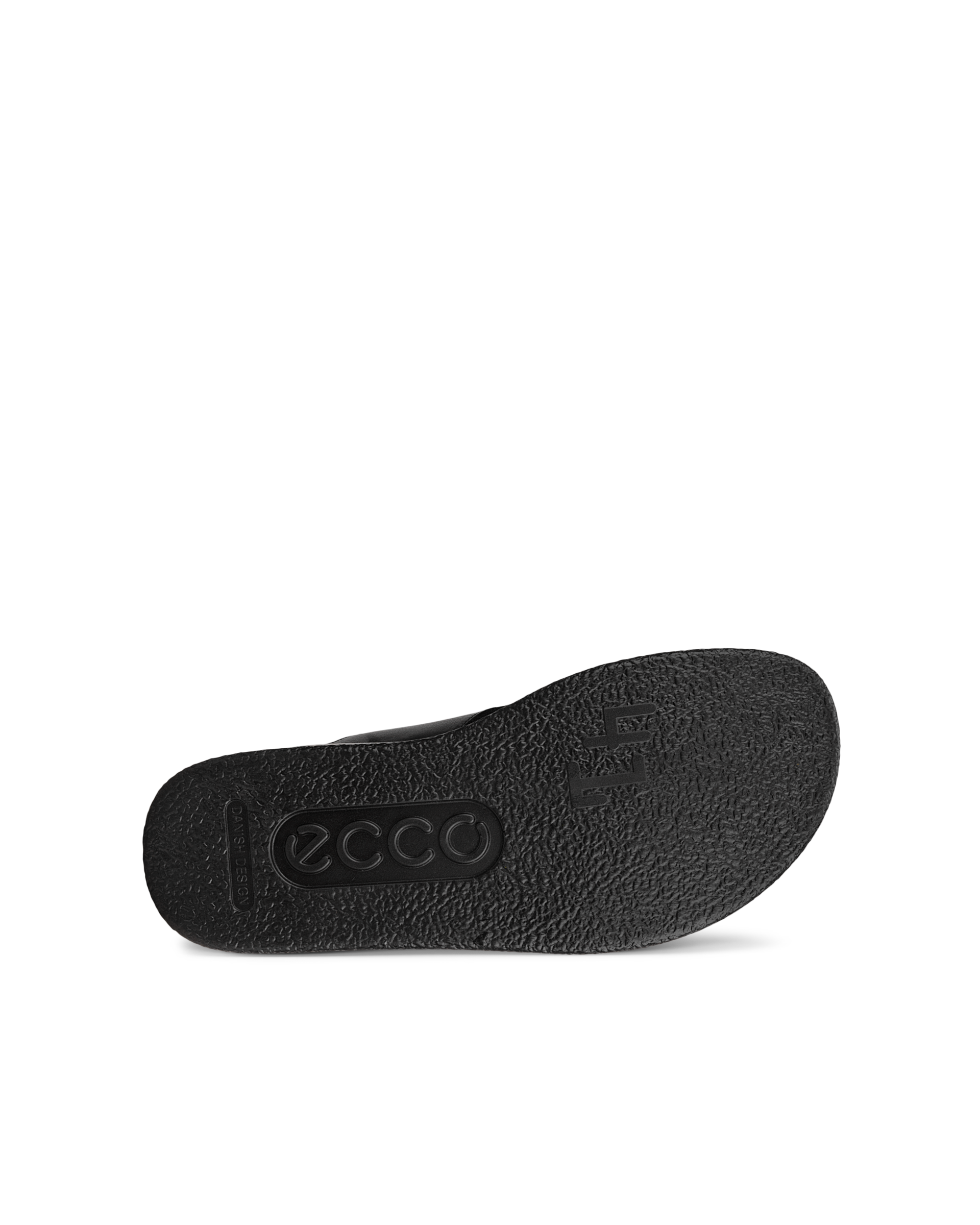 ECCO Flowt LX メンズ レザーフラットサンダル | ブラック