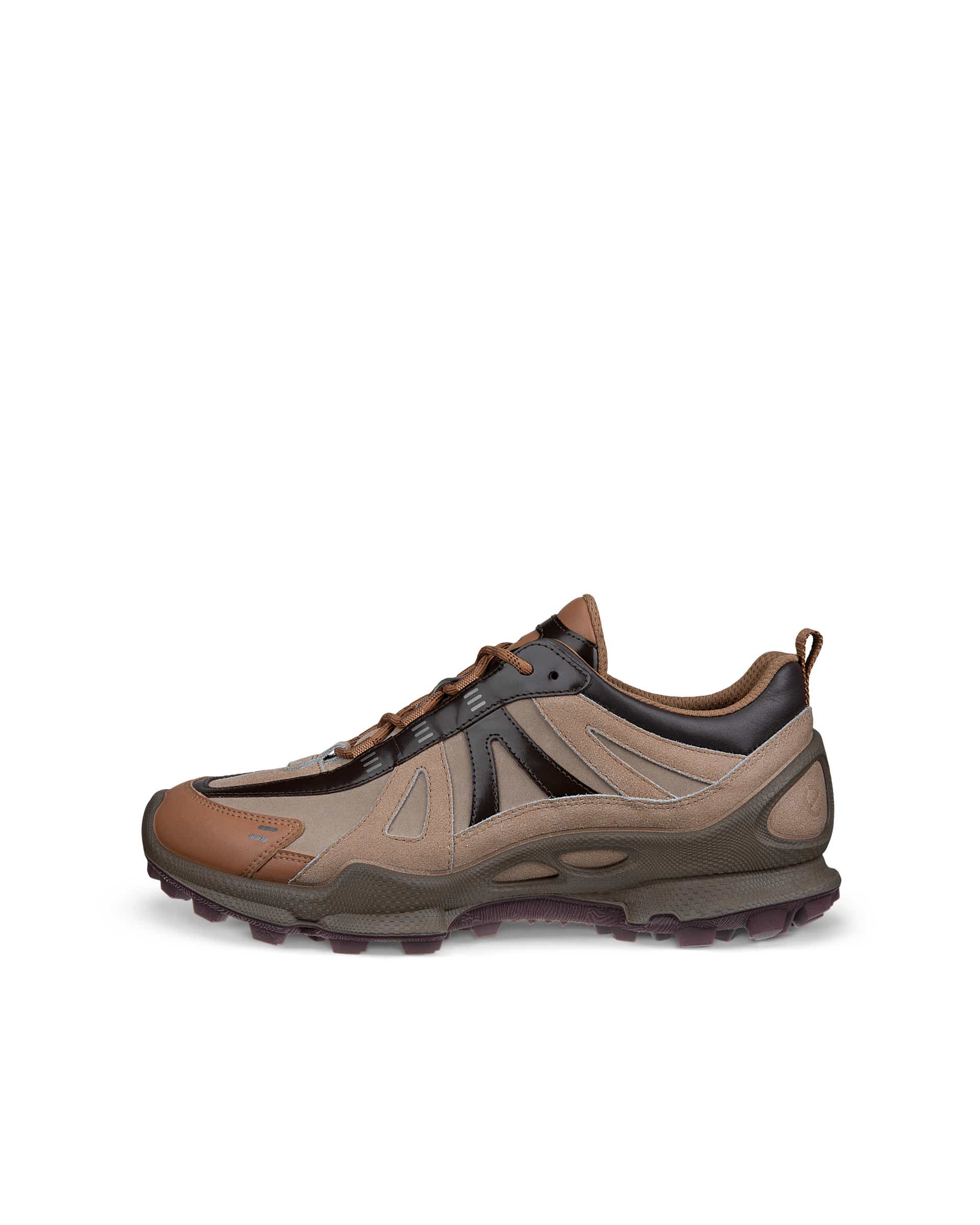 ECCO® BIOM C-Trail baskets de plein air en cuir pour homme - Marron - Outside