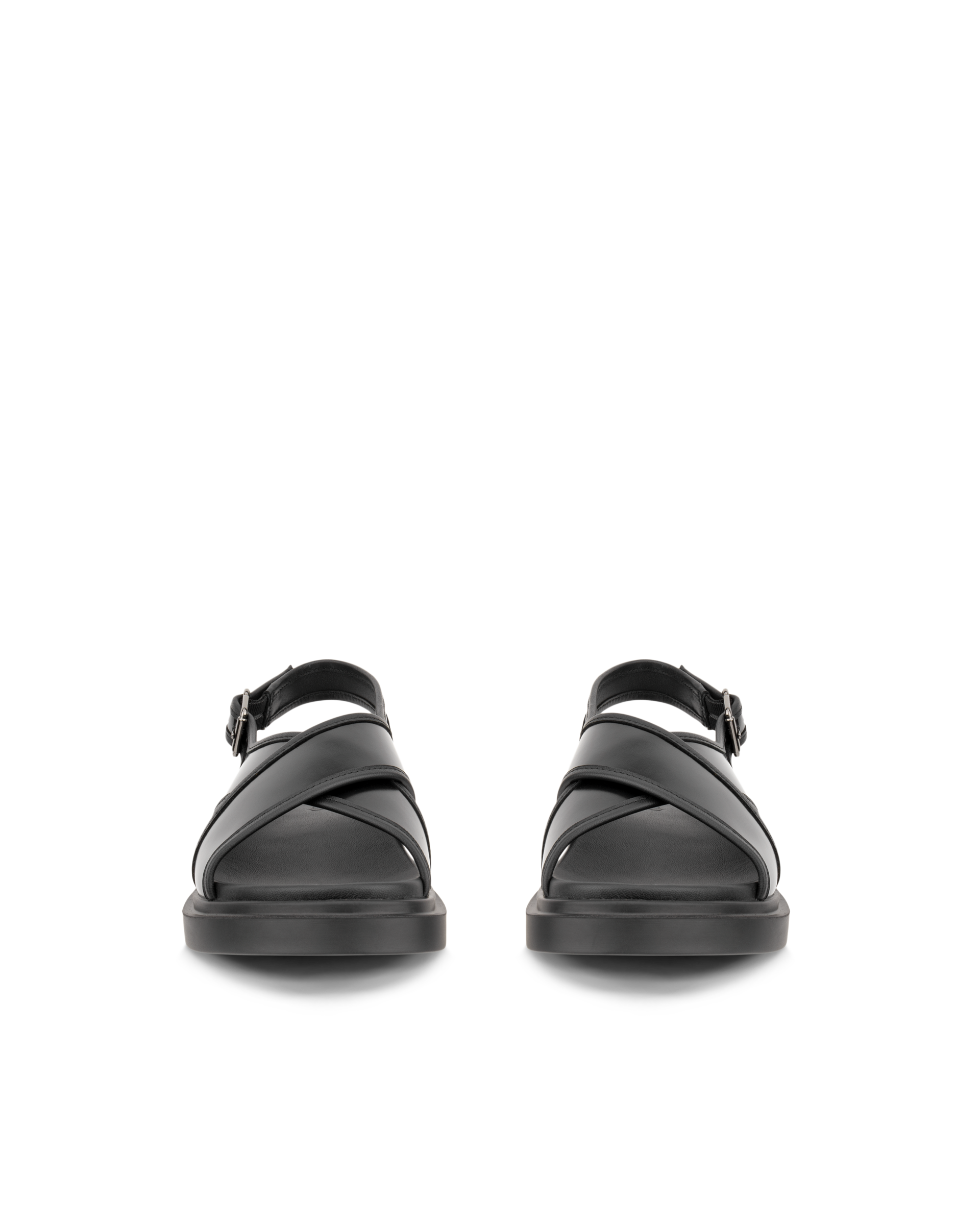 エレモーササンダル新品 ECCO METRO SEOUL SANDAL Women ウィメンズ レザーサンダル | ブラック