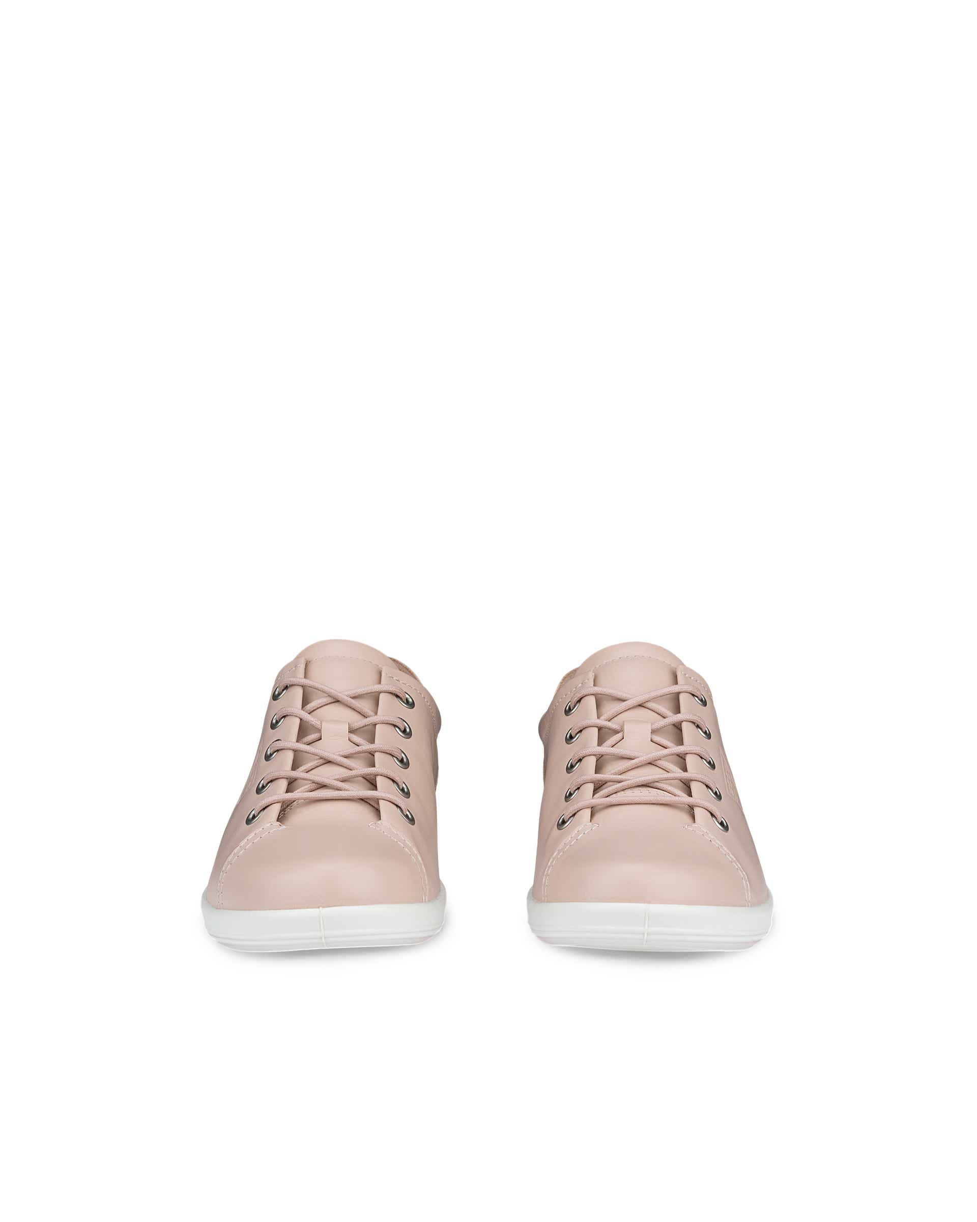 ECCO® Soft 2.0 Damen Ledersneaker - Rosa - Front pair