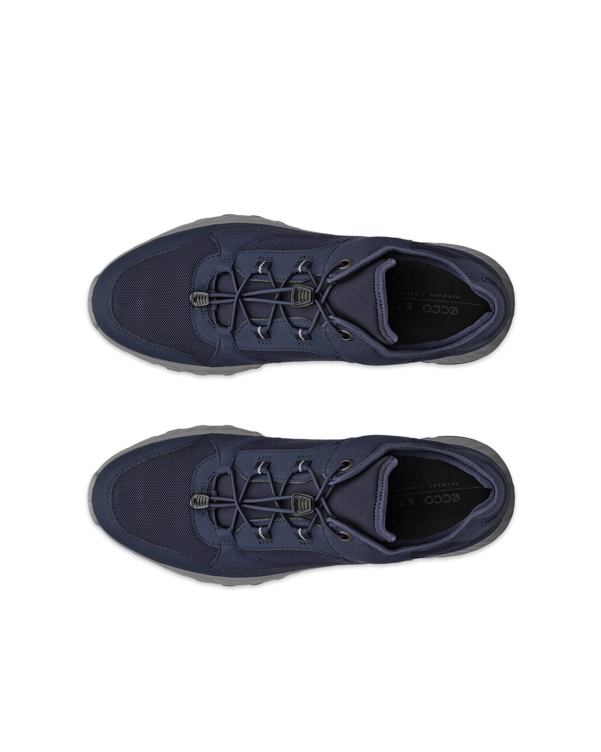 ECCO® Exostride Heren Gore-Tex sneaker - Blauw - Top left pair