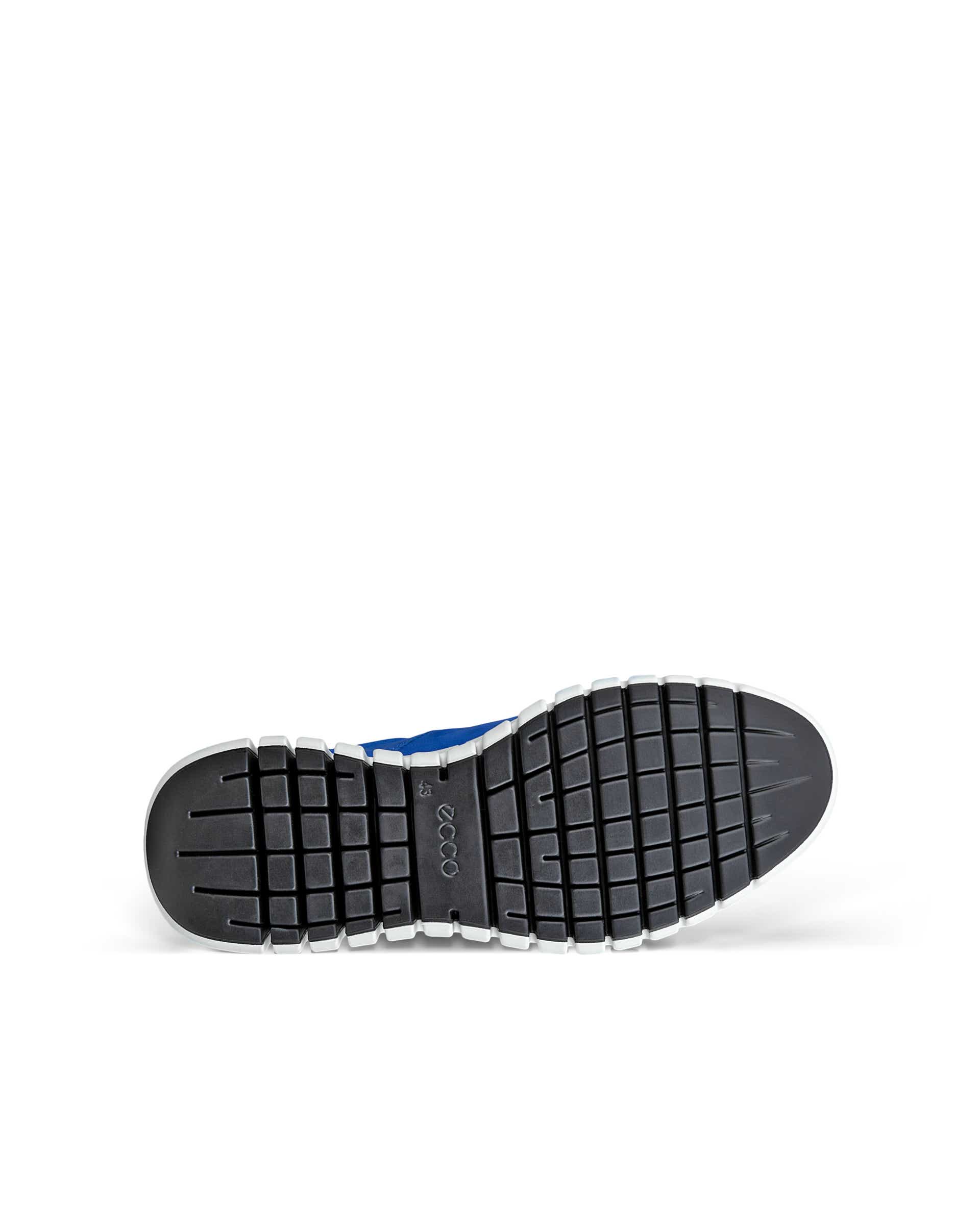 Pánské nubukové tenisky ECCO® Gruuv - Modrá - Sole