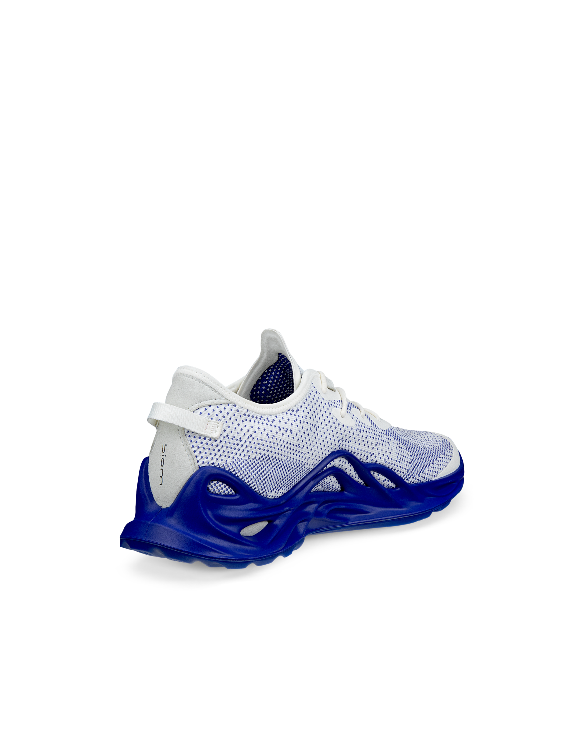 Men's ECCO Biom Infinite Textile Sneaker - Blue - Back