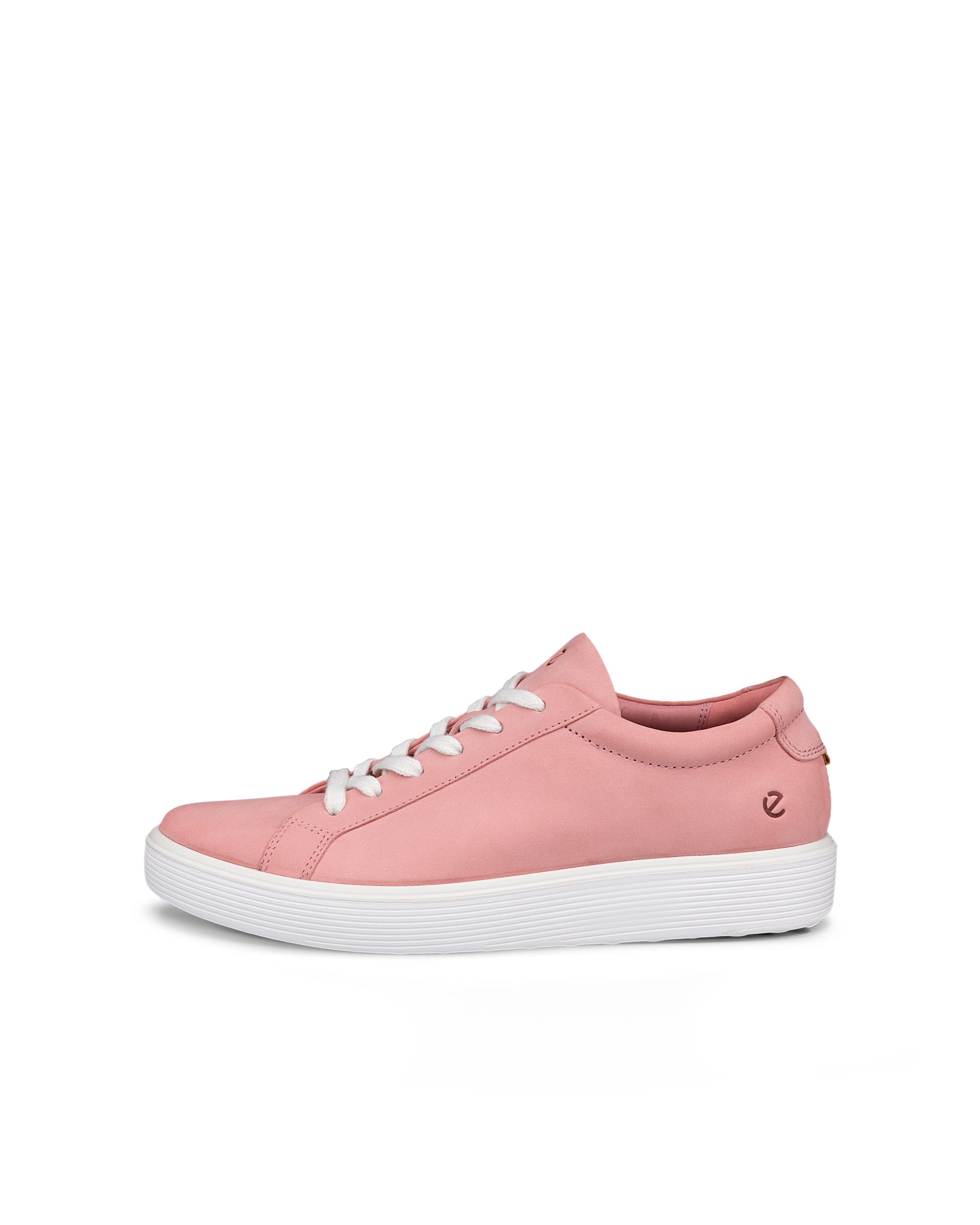ECCO® Soft 60 baskets en nubuck pour femme - Rose - Outside