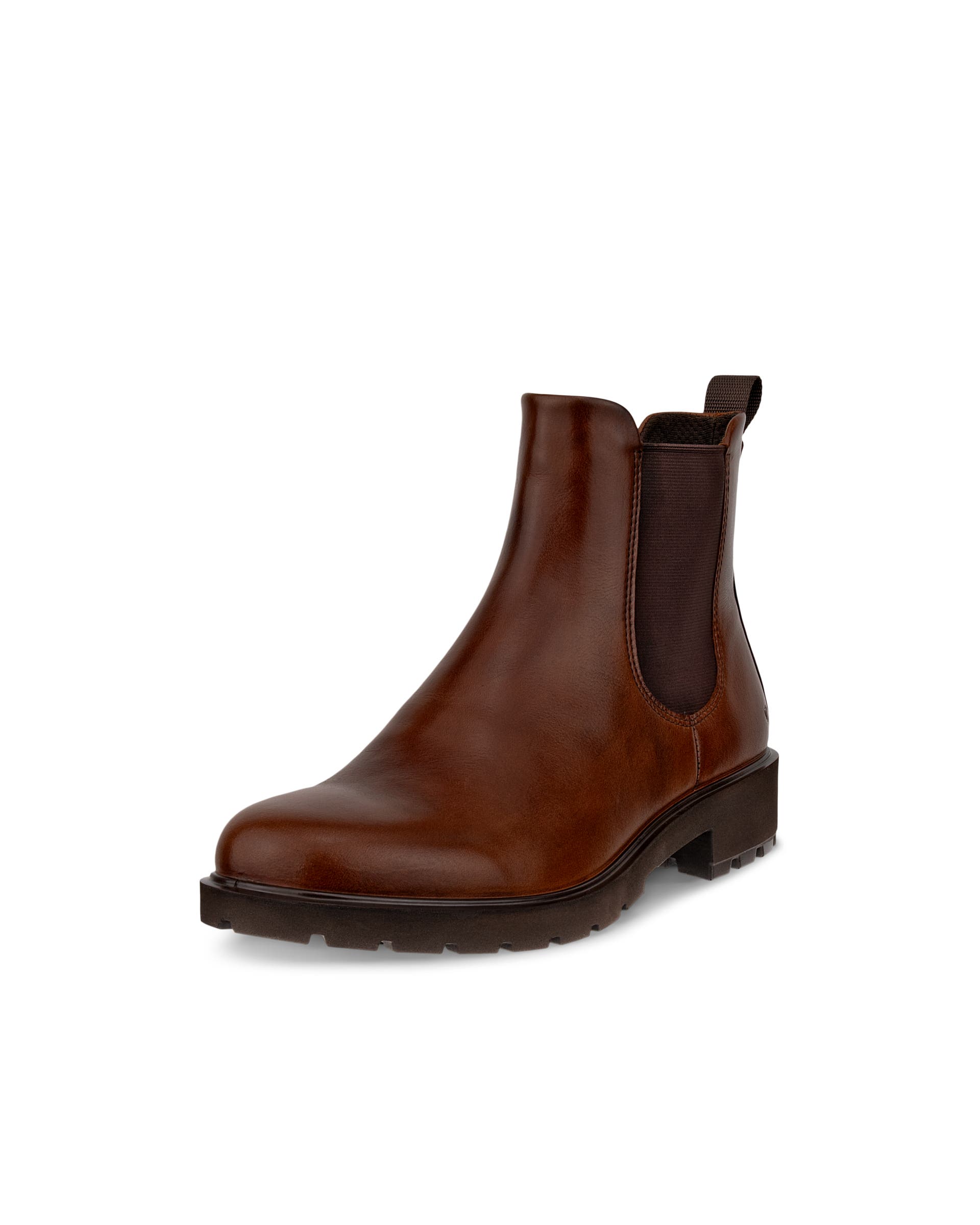 Women's ECCO® Metropole Vienna Leather Chelsea Boot - Brown - Main