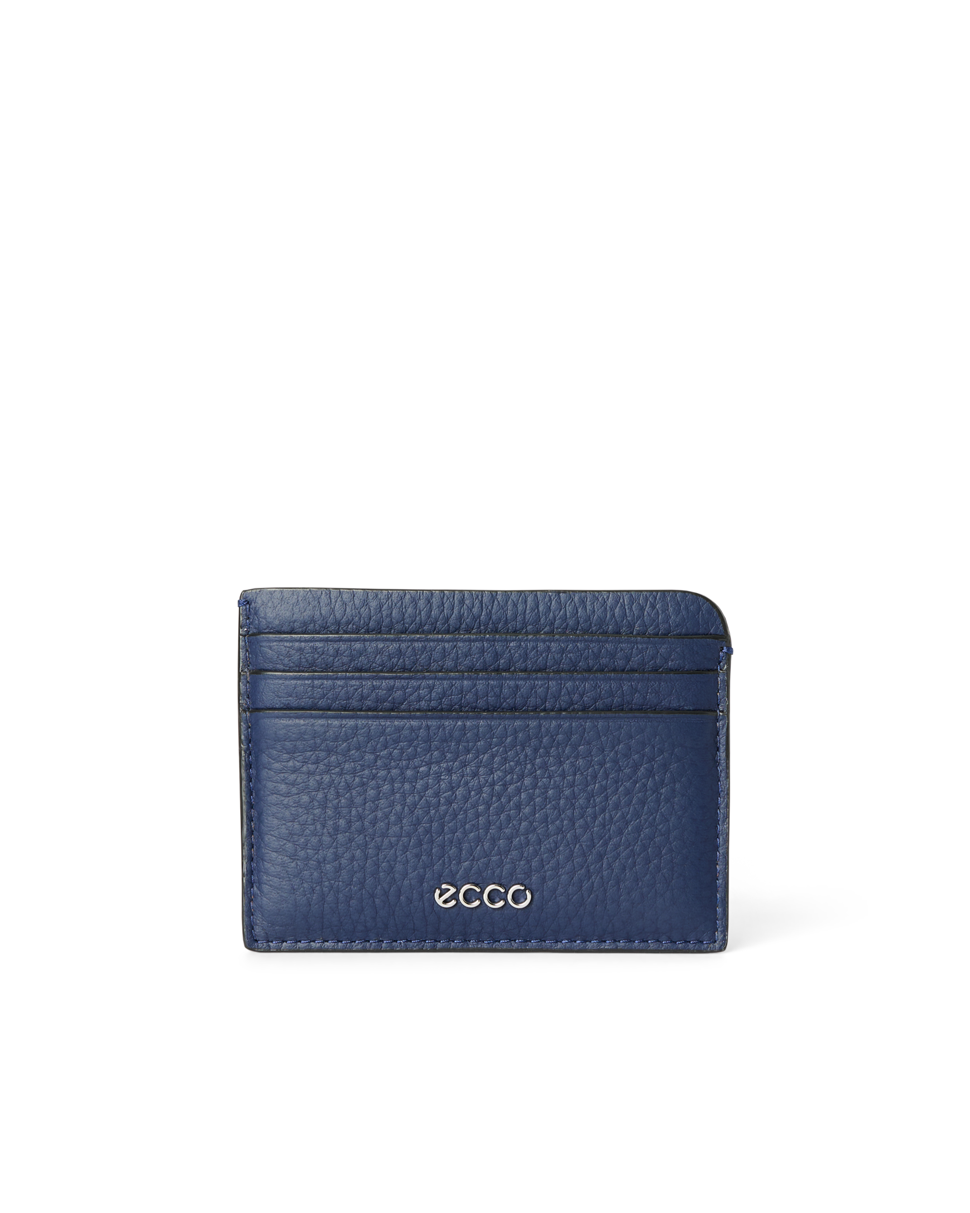 ECCO® Card Case Slim Leather Wallet | Blue