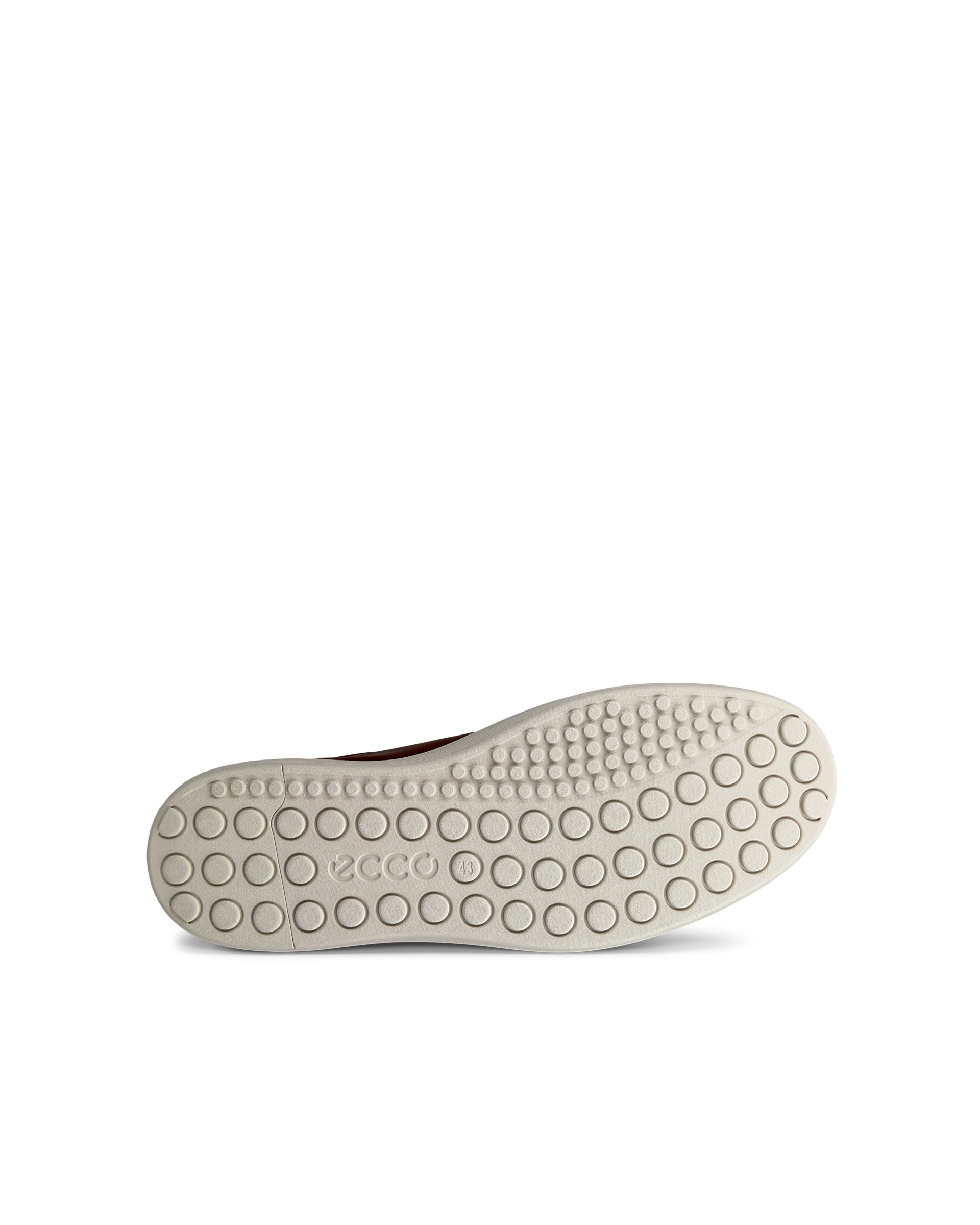 ECCO® SOFT 60 Skinnsneaker herr - Brun - Sole