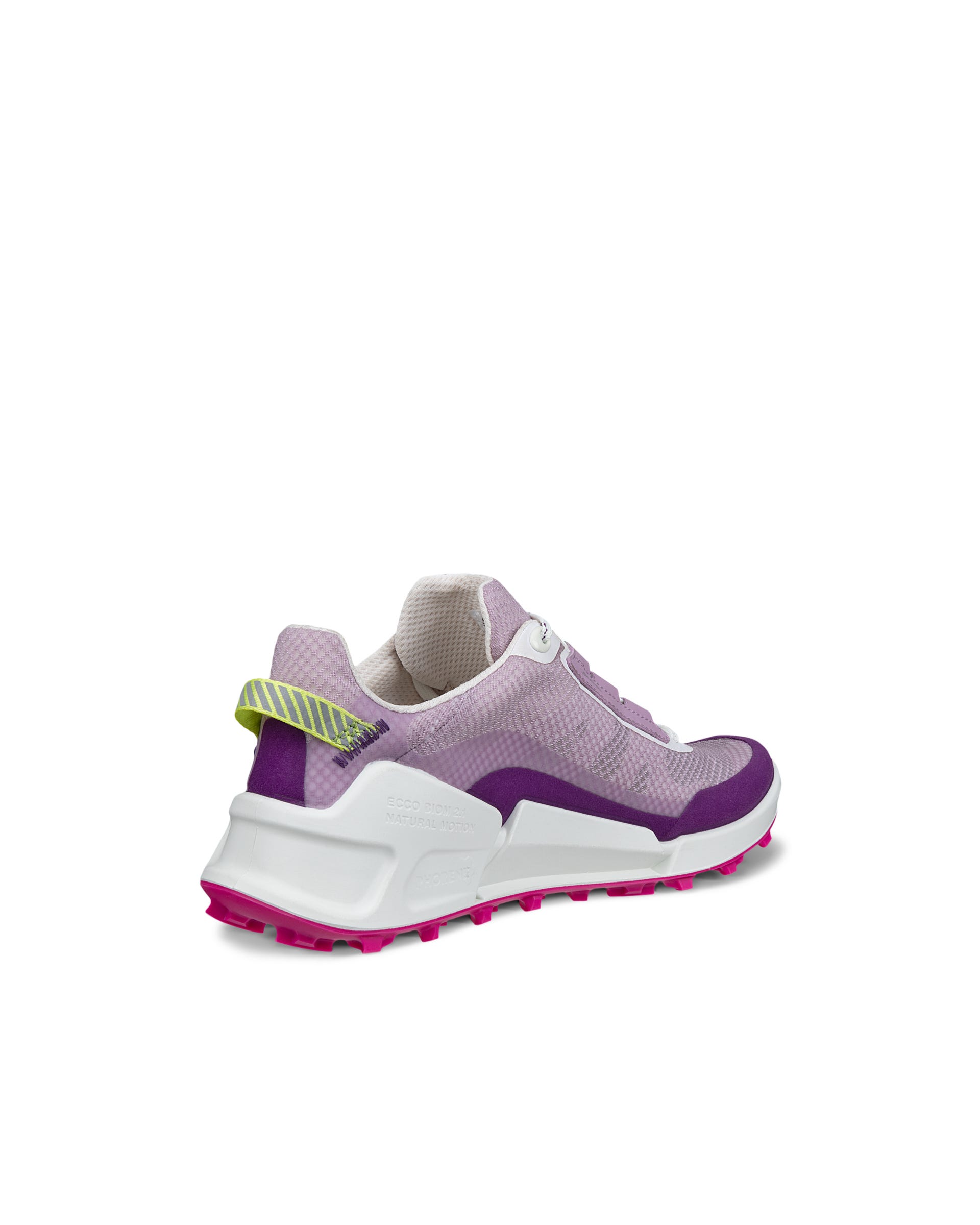 Women's ECCO® BIOM 2.1 X Mountain Textile Hiking Trainer - Purple - Back