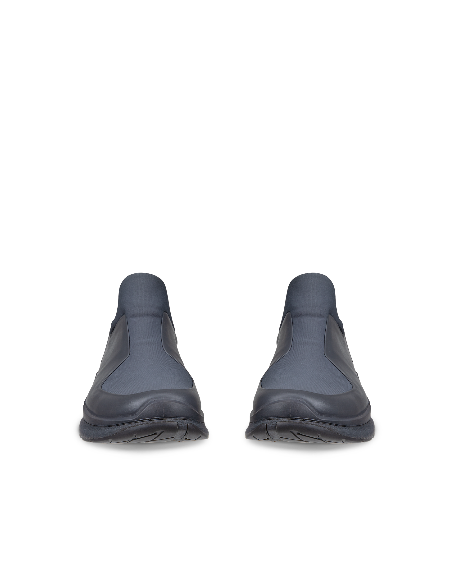 ECCO BIOM 2.2 メンズ レザースリッポンスニーカー - グレー - Front pair