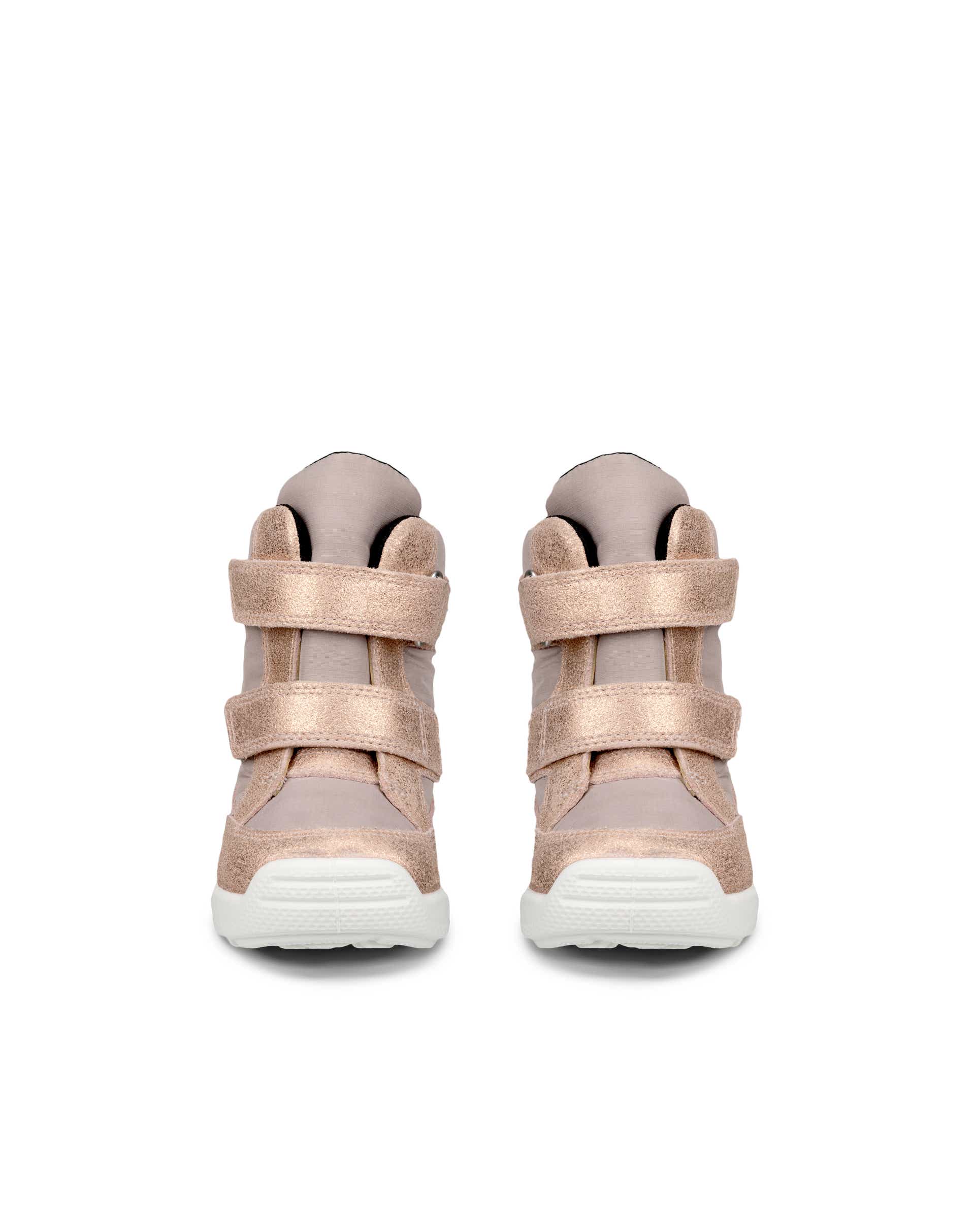 ECCO® Urban Mini Ankelkänga i mocka med Gore-Tex barn - Rosa - Front pair