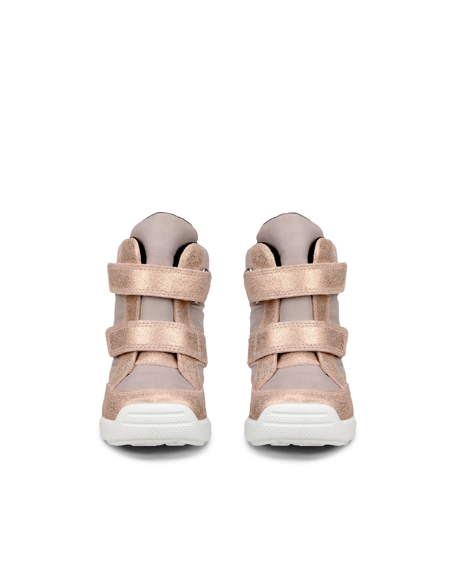 ECCO® Urban Mini Ankelkänga i mocka med Gore-Tex barn - Rosa - Front pair