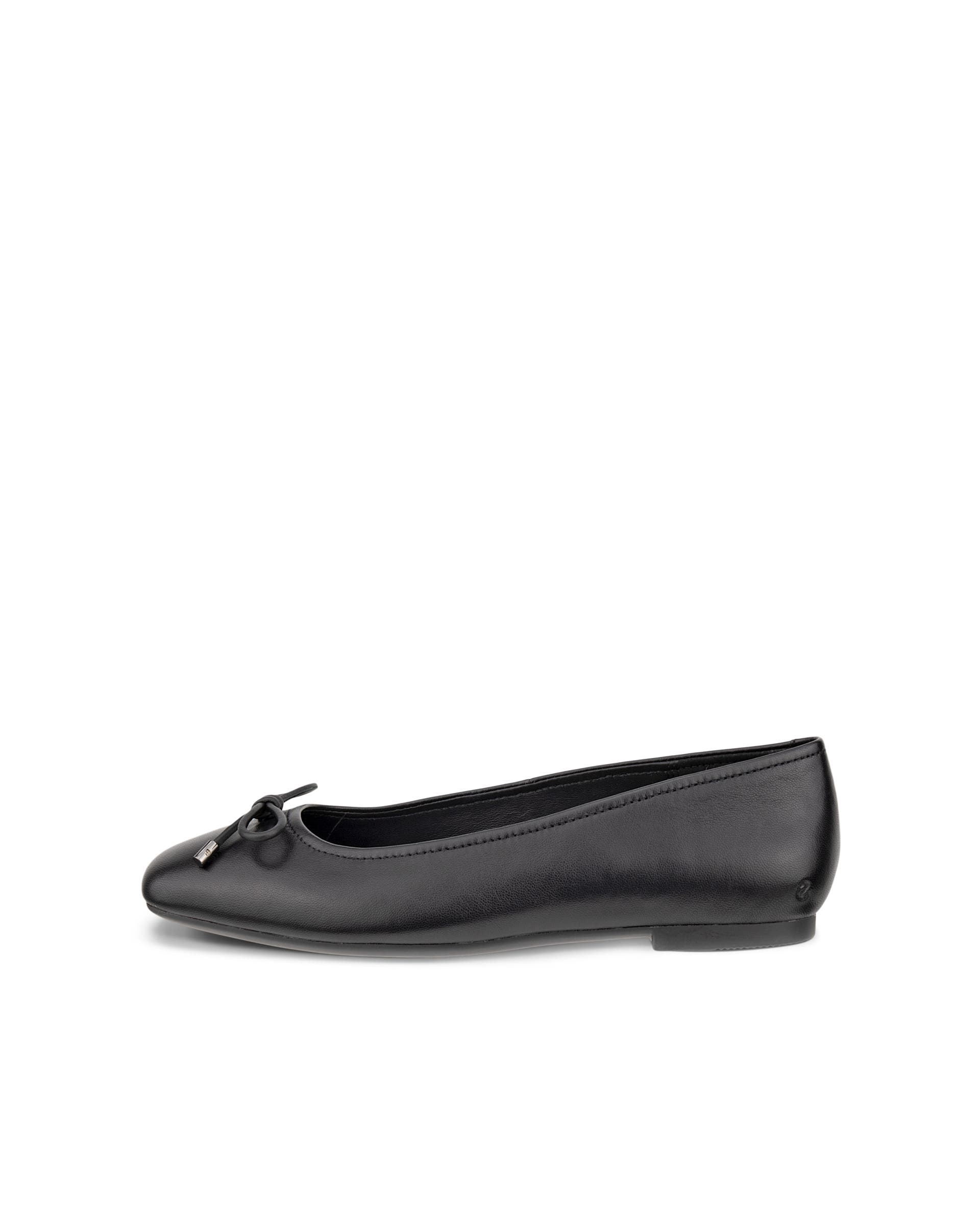 ECCO MARGOT WOMEN'S BALLERINA - Black - Outside