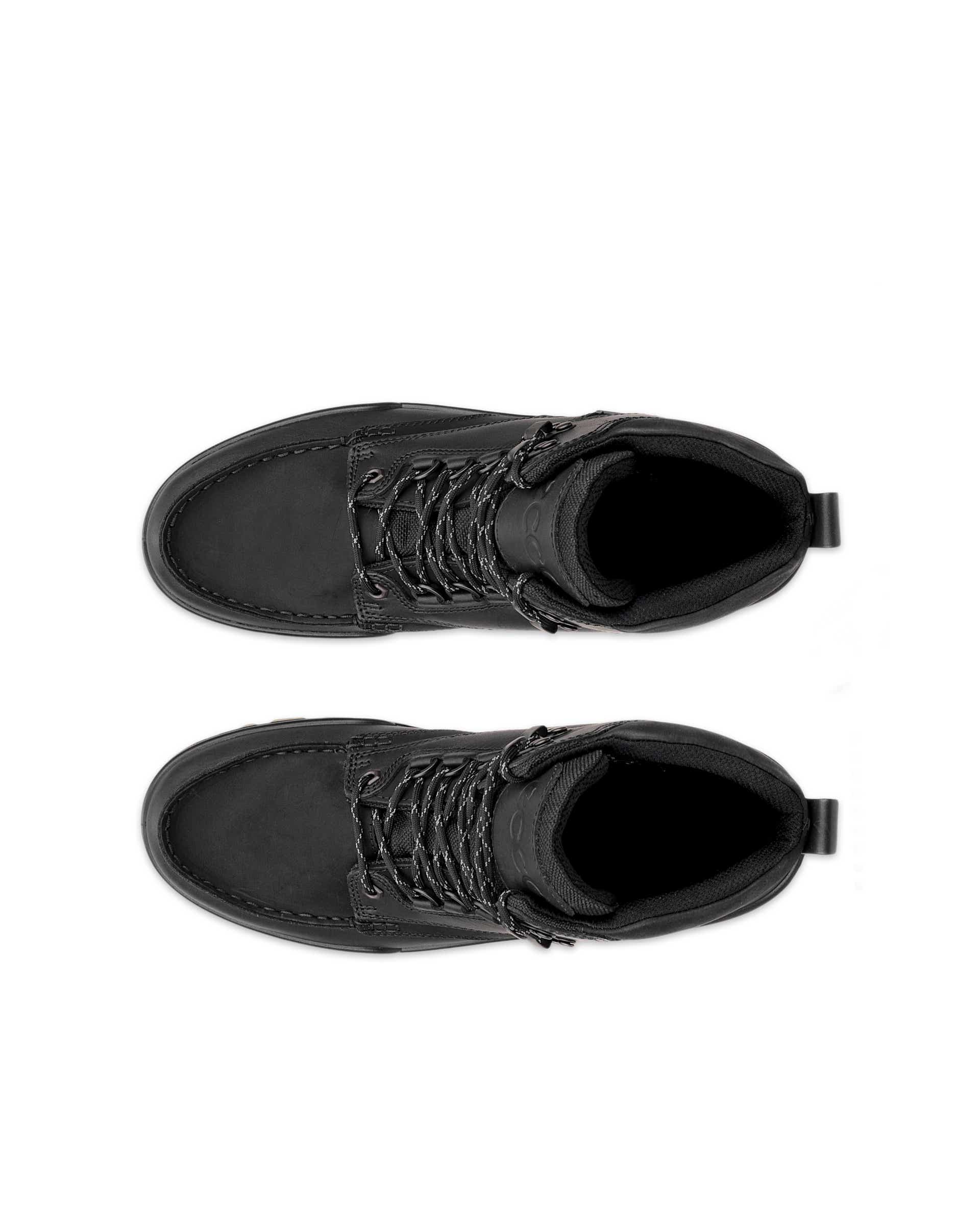 ECCO® TRACK 25 Halvhög känga i skinn med Gore-Tex för utomhusbruk herr - Svart - Top left pair