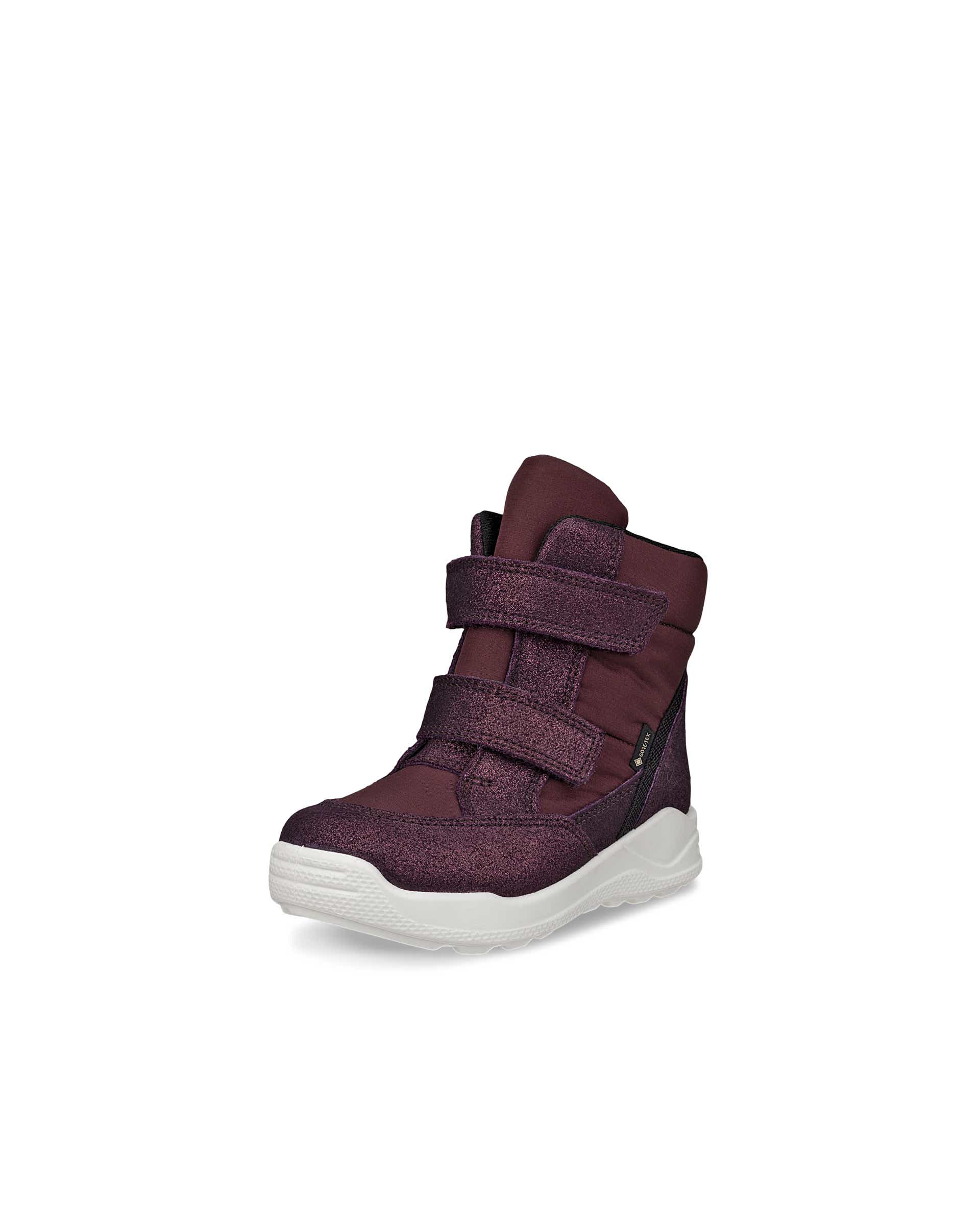 Kids' ECCO® Urban Mini Suede Gore-Tex Mid-Cut Boot - Purple - Main