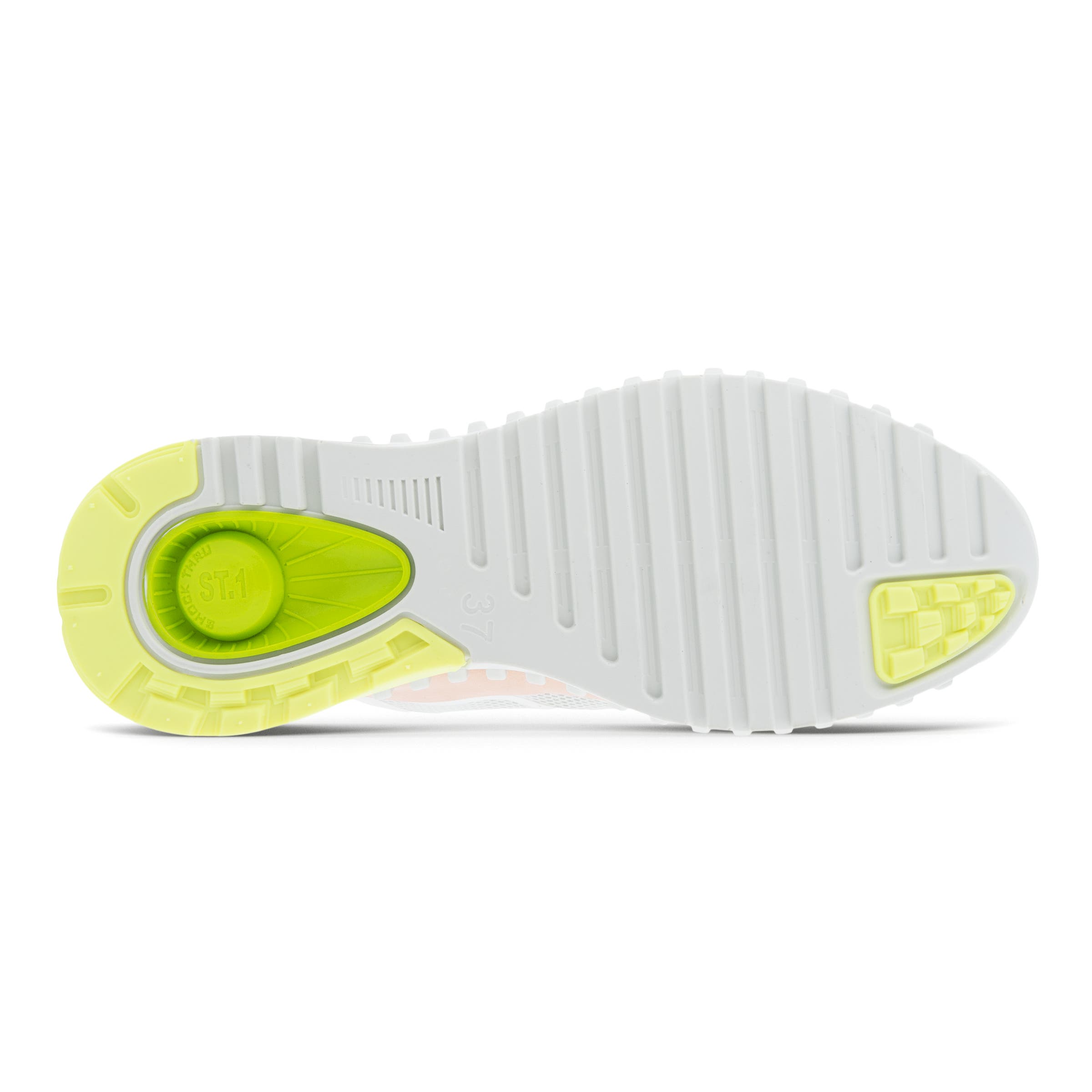 ECCO Women's Zipflex Sneakers - White - Sole