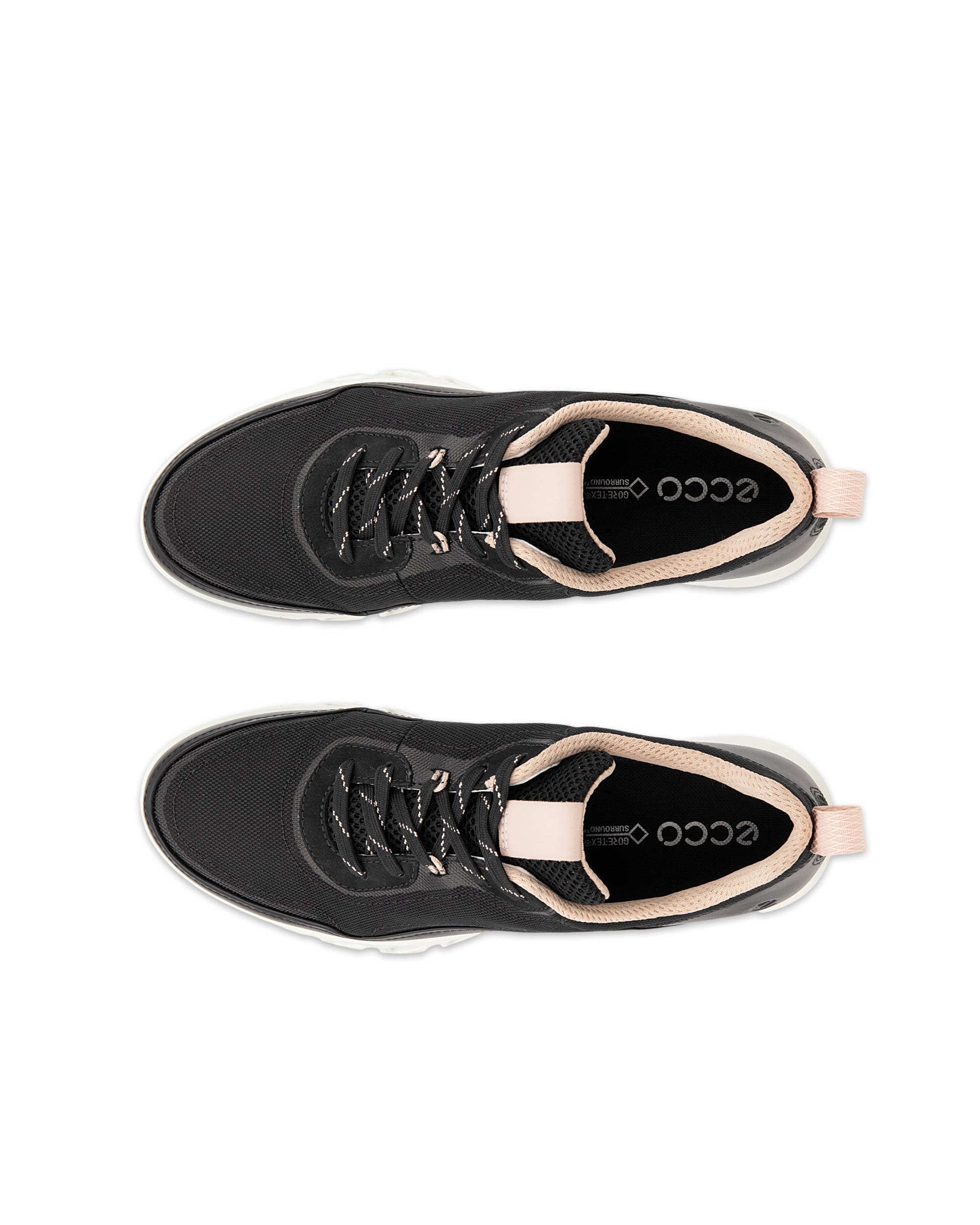 ECCO® Multi-Vent Damen Textilshuh mit Gore-Tex - Schwarz - Top left pair