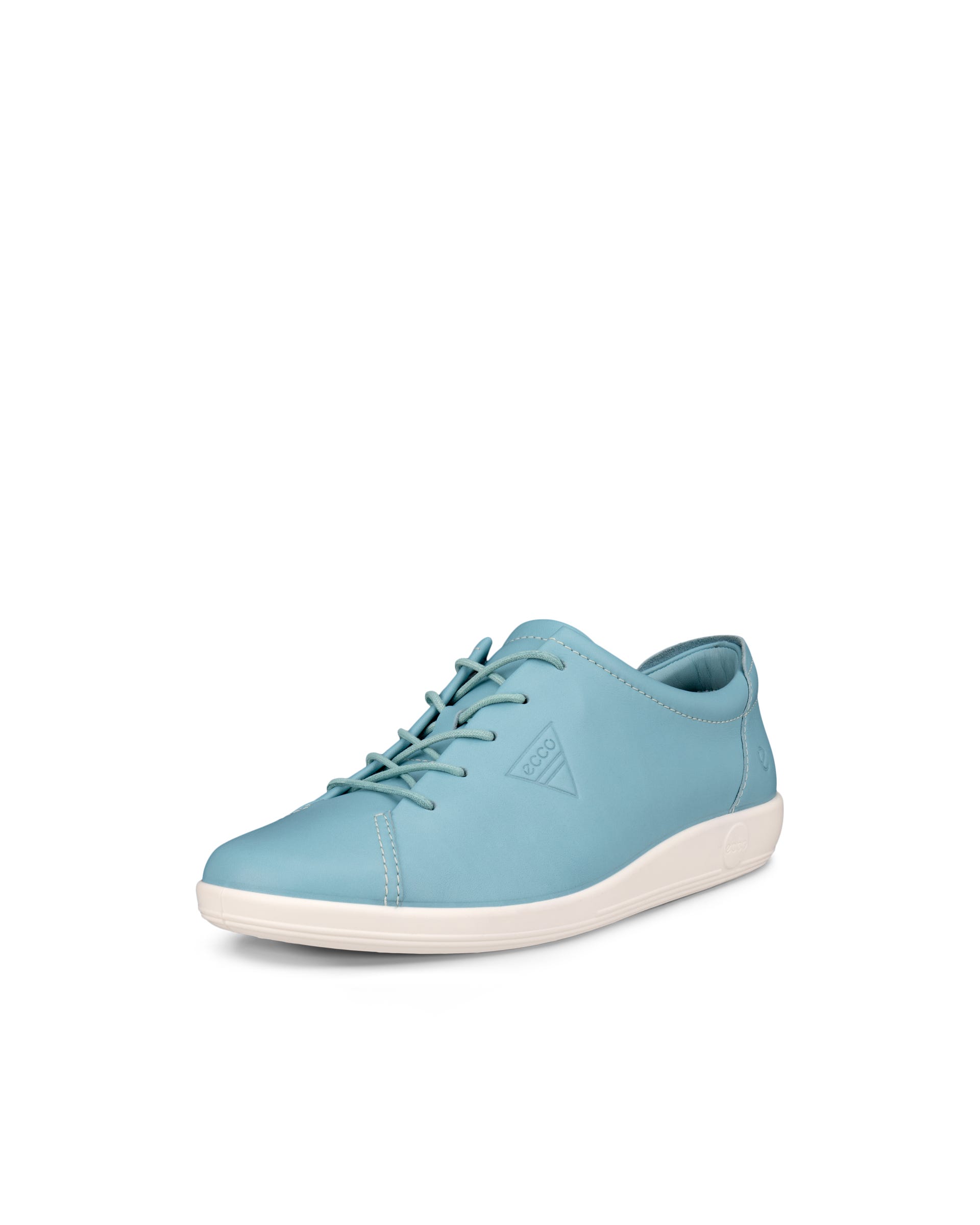 Dámske kožené tenisky ECCO® Soft 2.0 - Modrá - Main