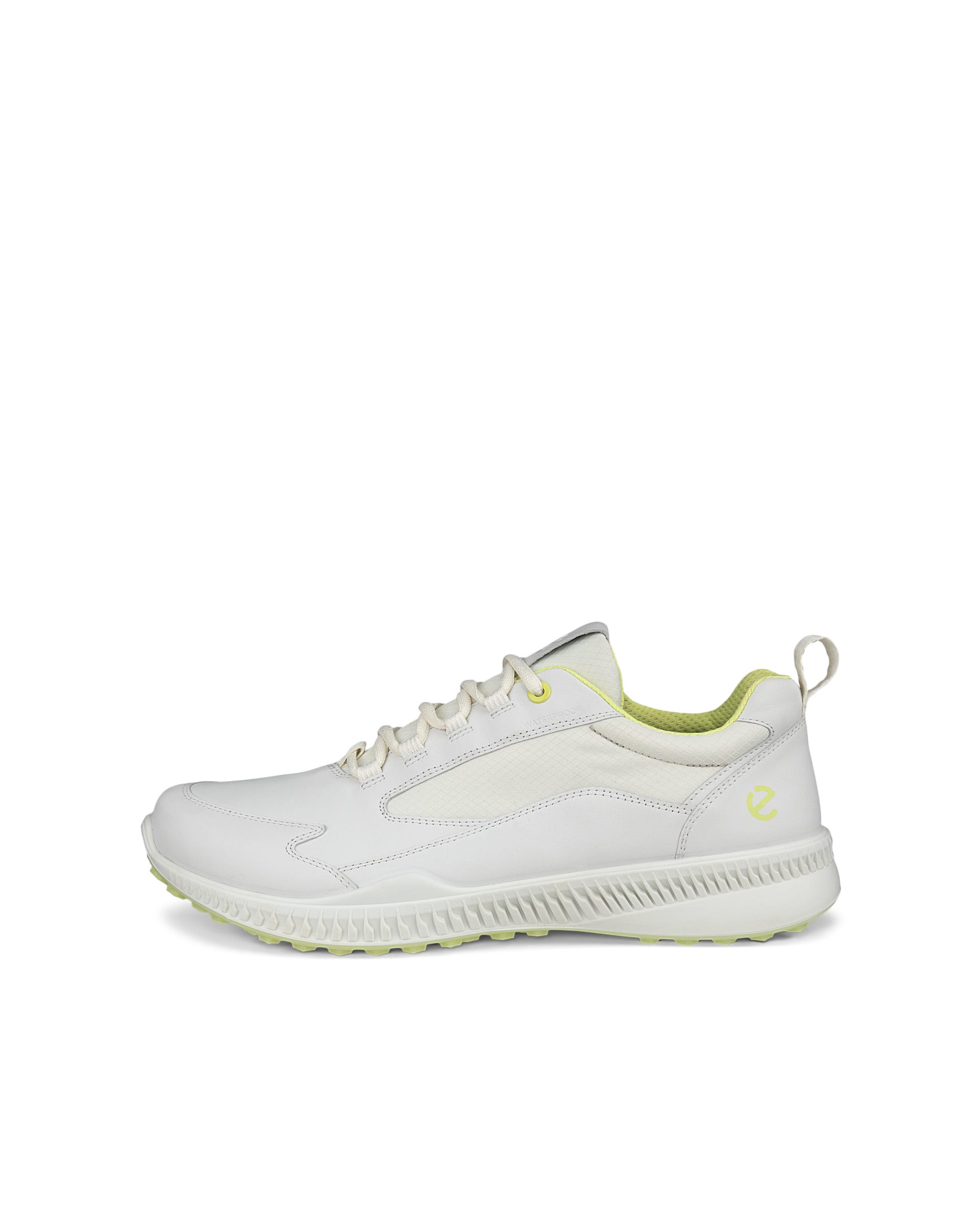 Men's ECCO® Golf S-Hybrid Leather Waterproof Golf Shoe | White