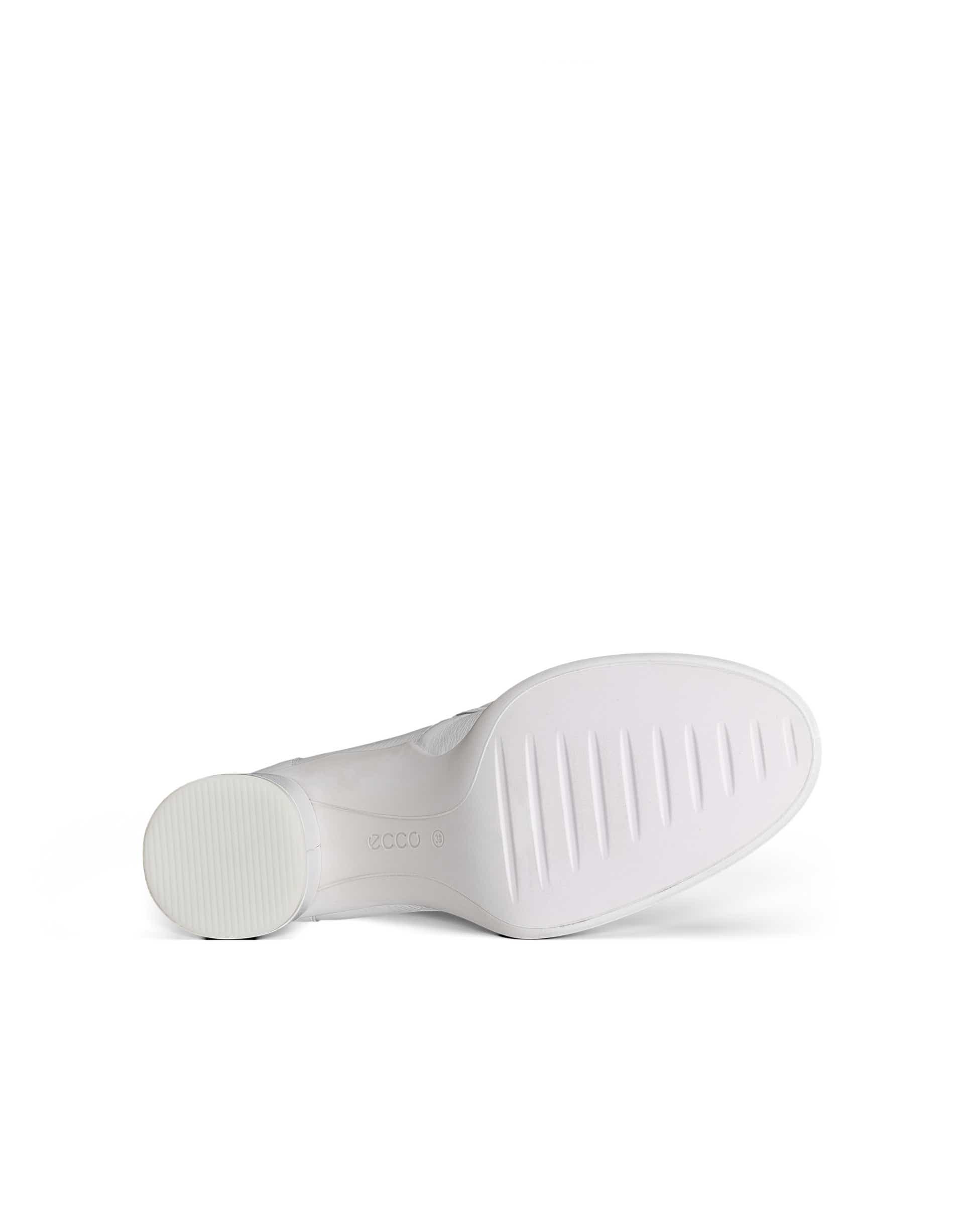 ECCO Sculpted LX 55 ウィメンズ レザーブロックヒール - ホワイト - Sole