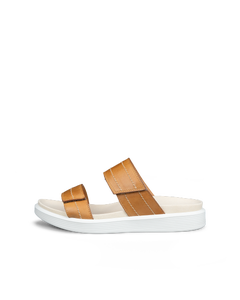 ECCO Soft Sandal — Brown 1