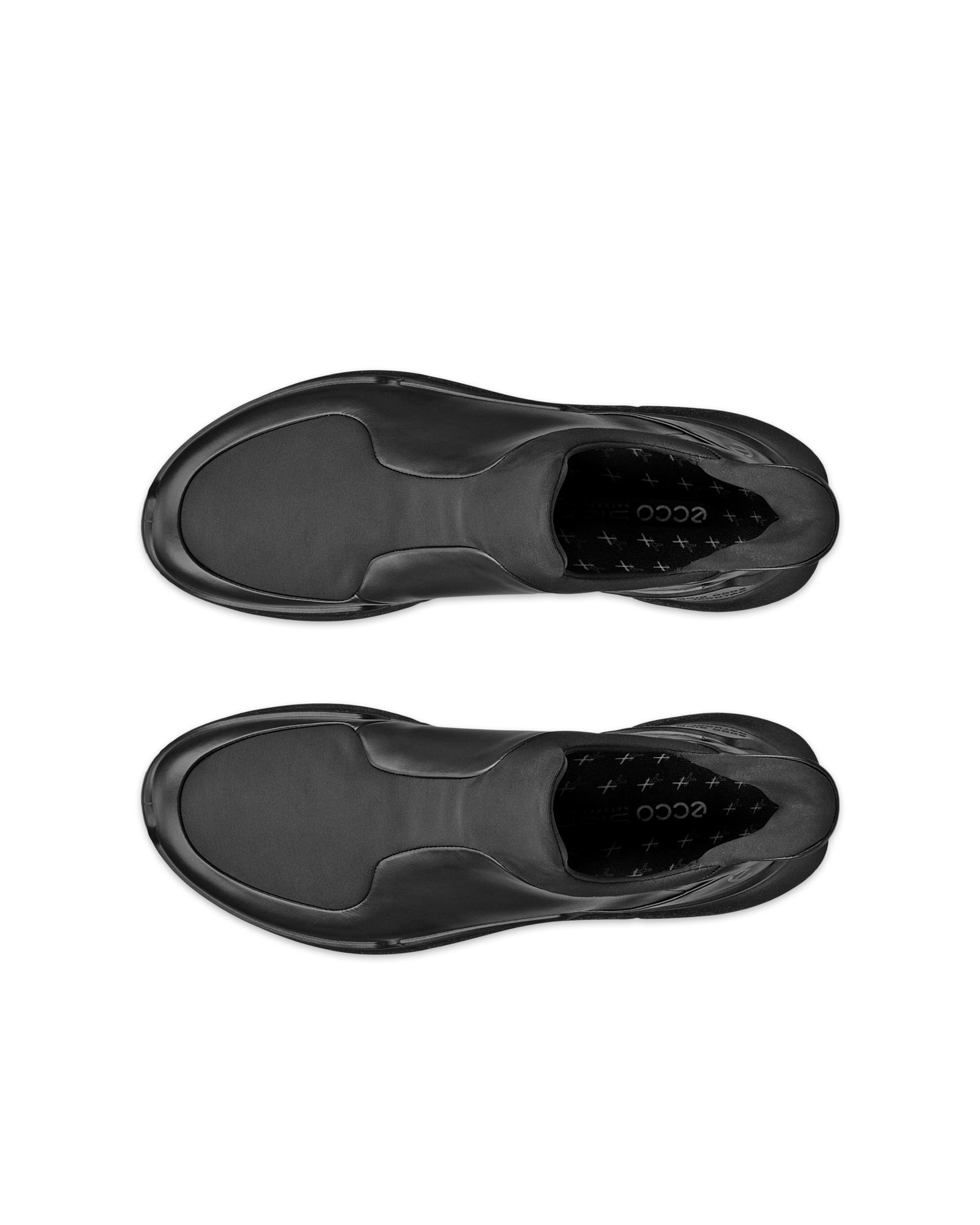 ECCO® Biom 2.0 Damen Sneaker aus Leder & Textil - Schwarz - Top left pair