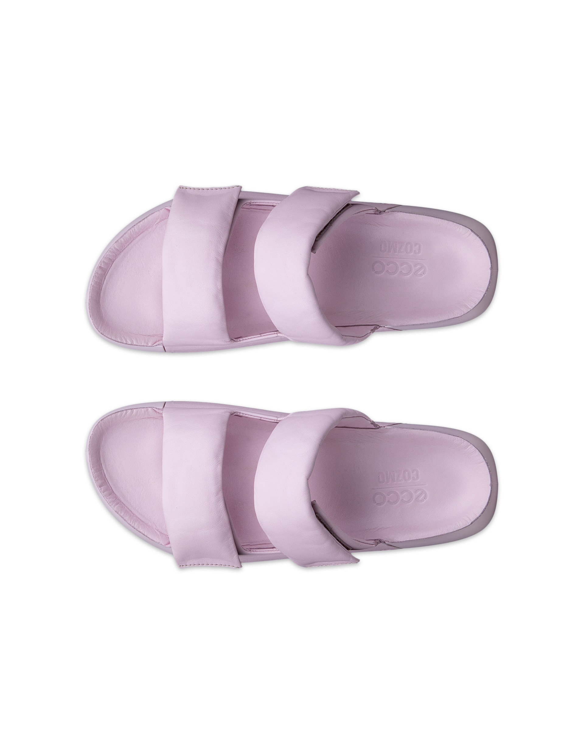 ECCO Cozmo PF ウィメンズ レザーサンダル | ピンク