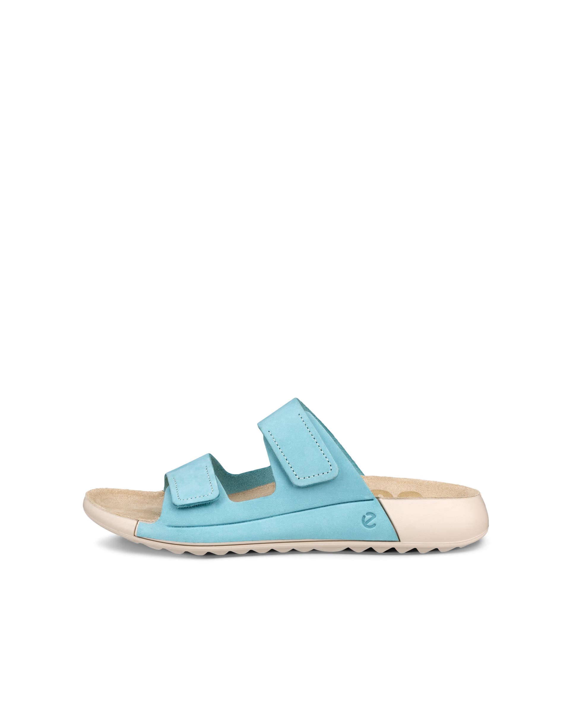 ECCO® Cozmo Sandal med två remmar nubuck dam - Blå - Outside