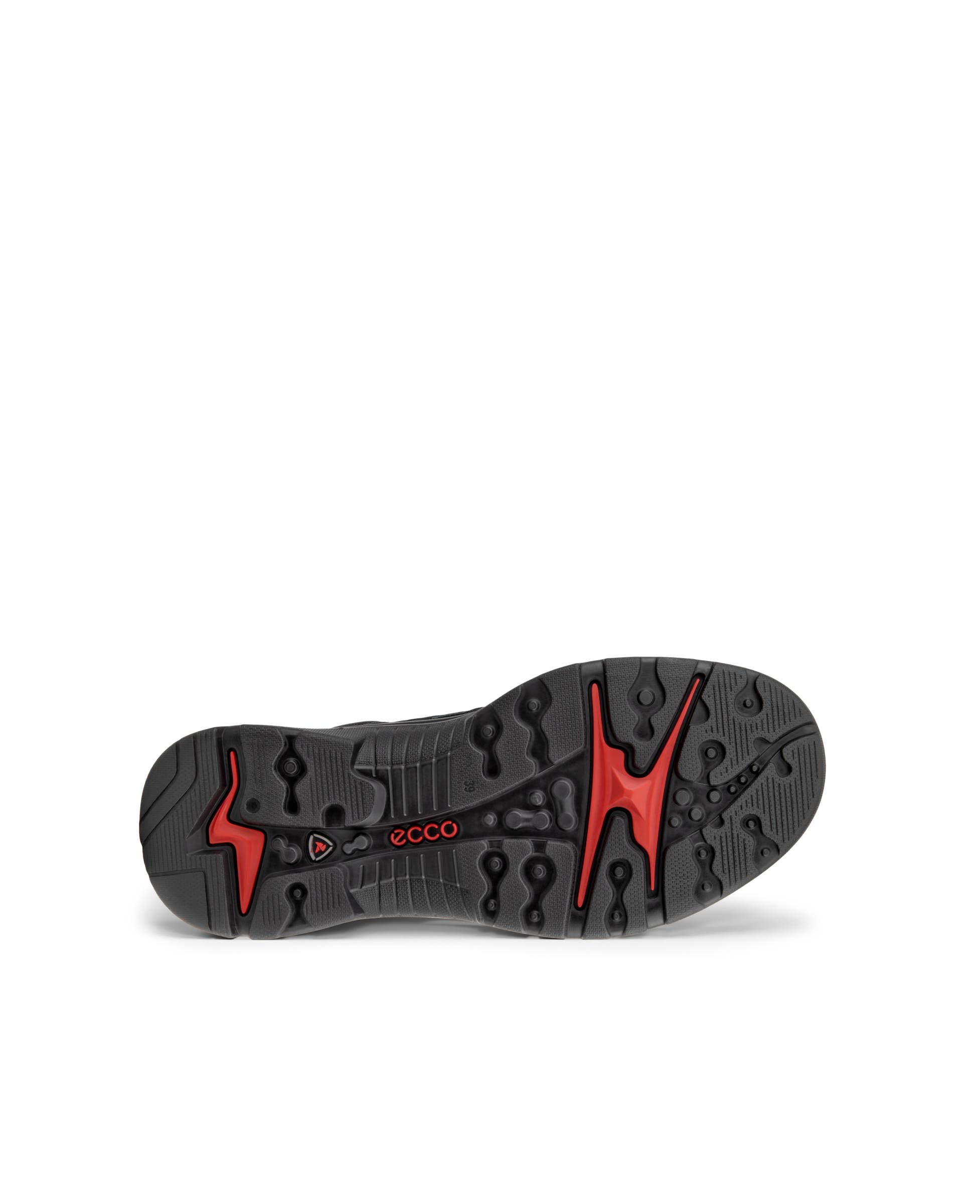 ECCO® Offroad chaussures de randonnée imperméable de plein air mi-hautes en nubuck pour femme - Noir - Sole