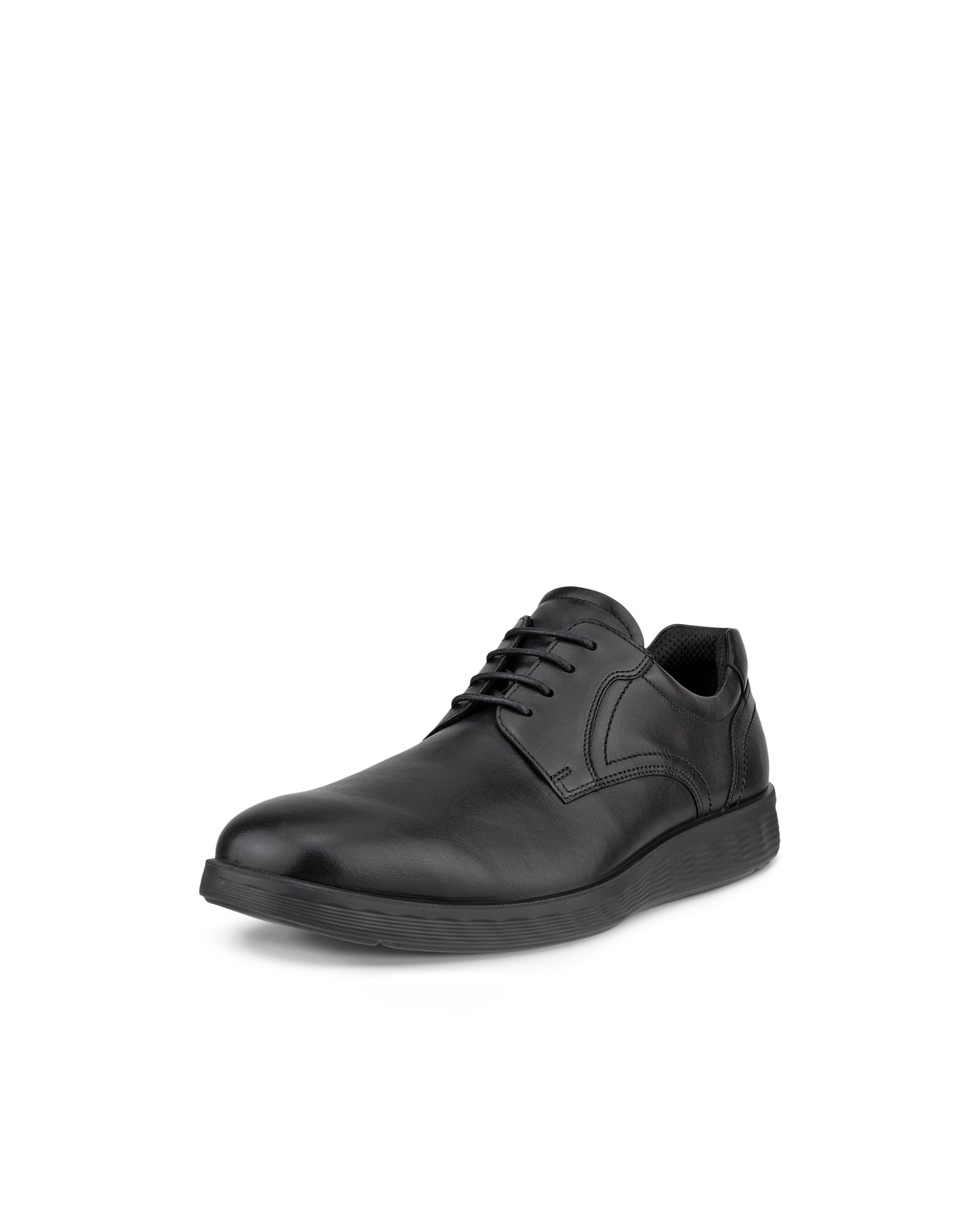 Men's ECCO® S Lite Hybrid Leather Derby Shoe - Black - Main
