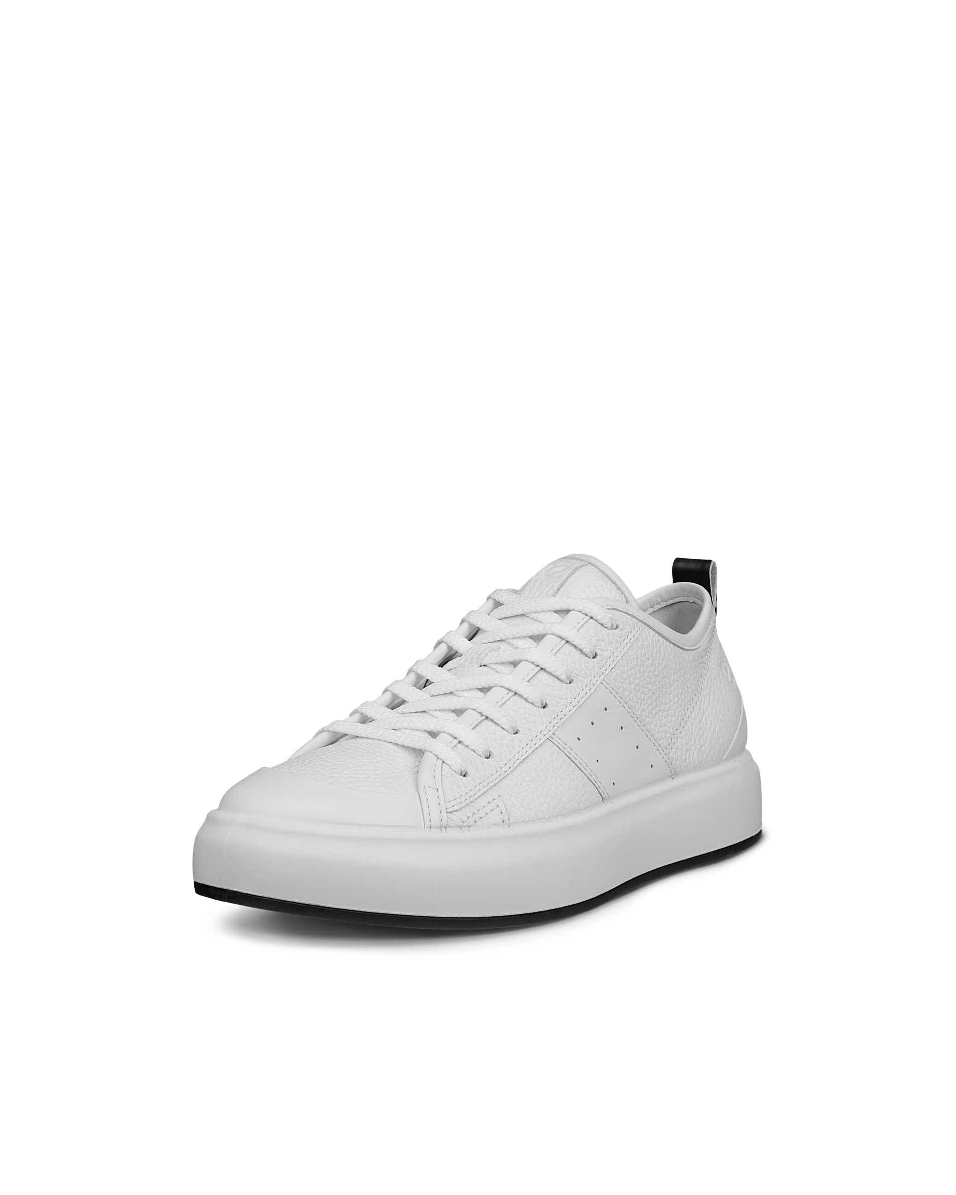 Zapatillas de piel ECCO® Street Ace para mujer - Blanco - Main