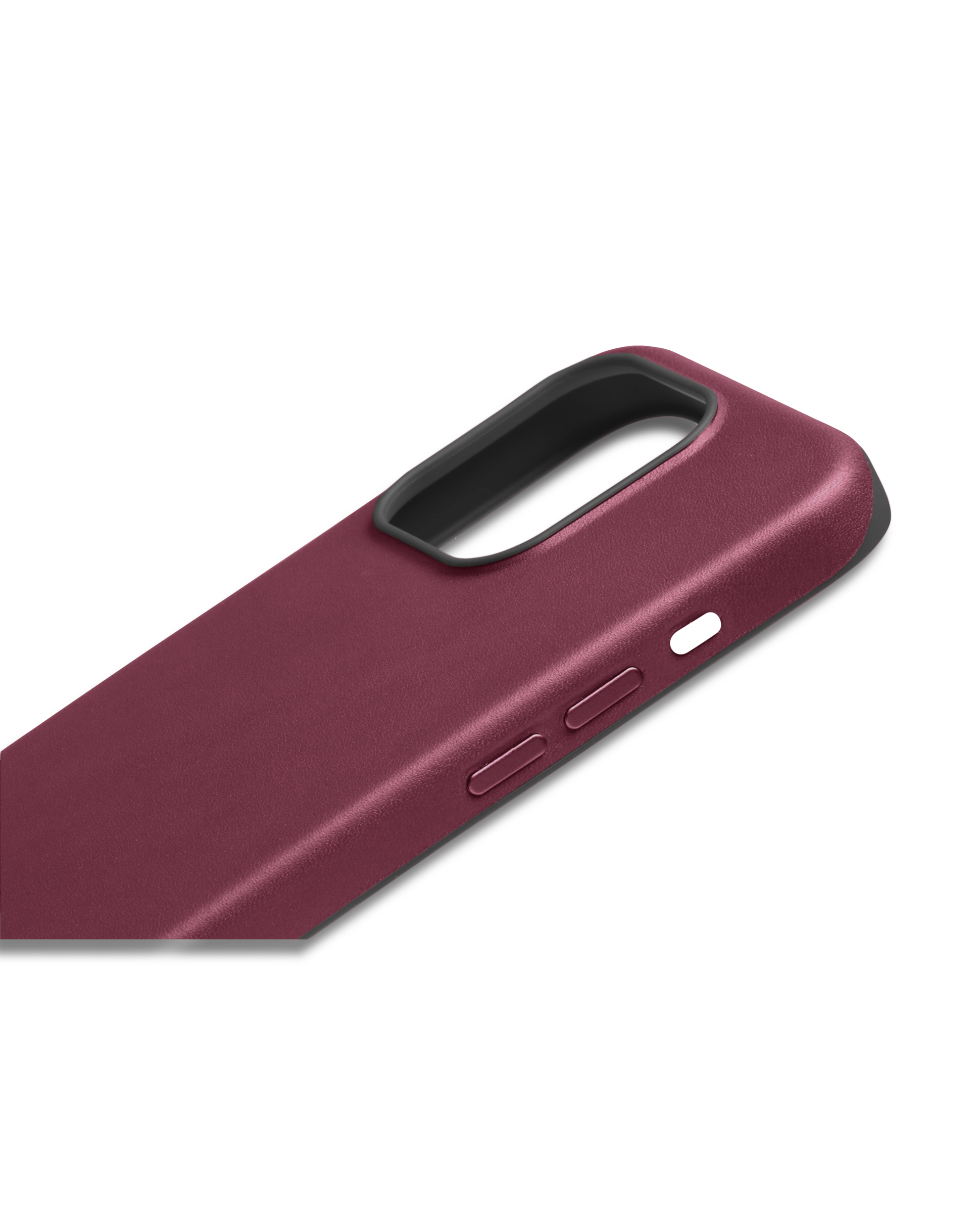 ECCO X Bellroy Phone Case 15 Pro Max レザースマホケース - レッド - Detail-1