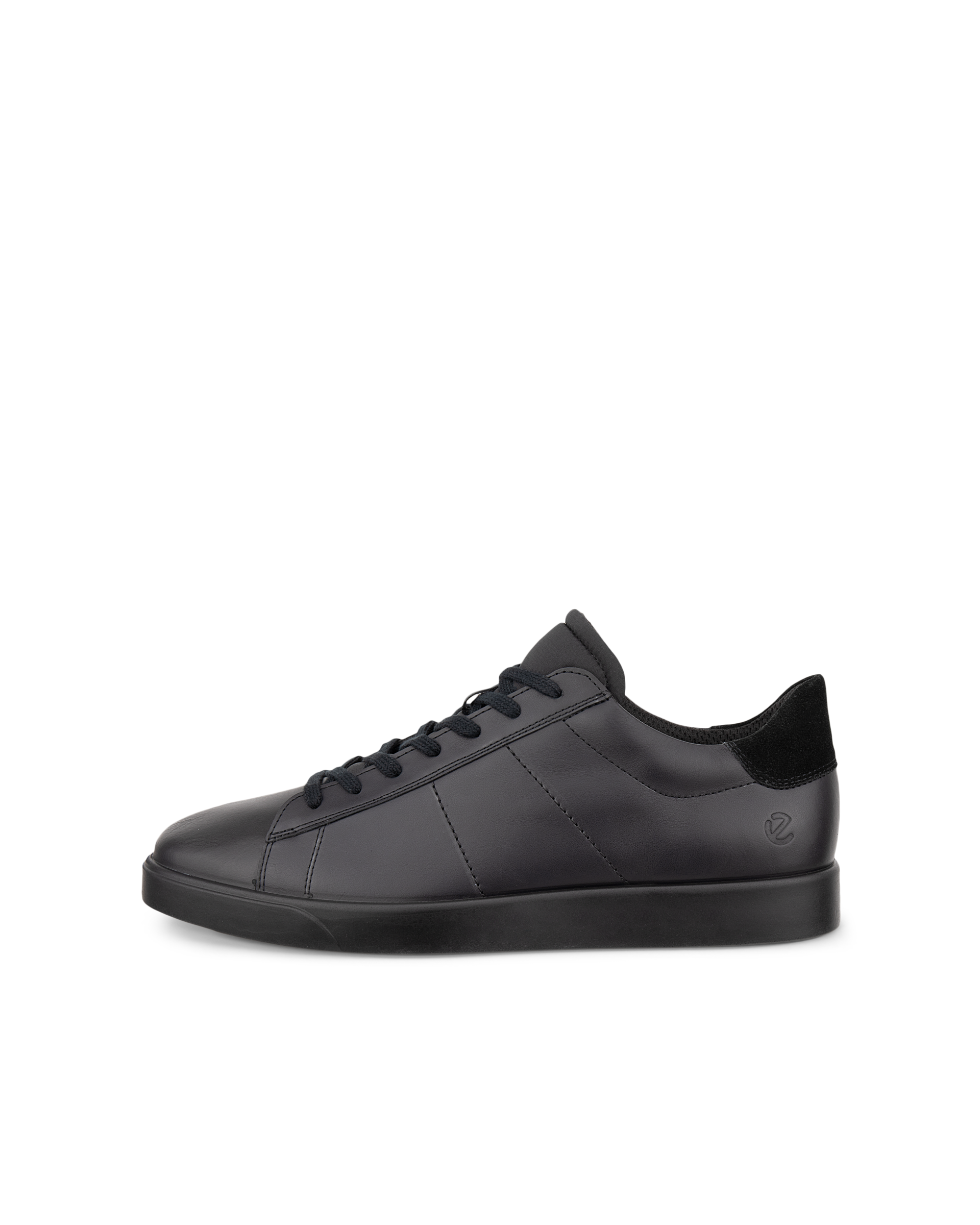 ECCO® Street Lite baskets en cuir pour homme - Noir - Outside