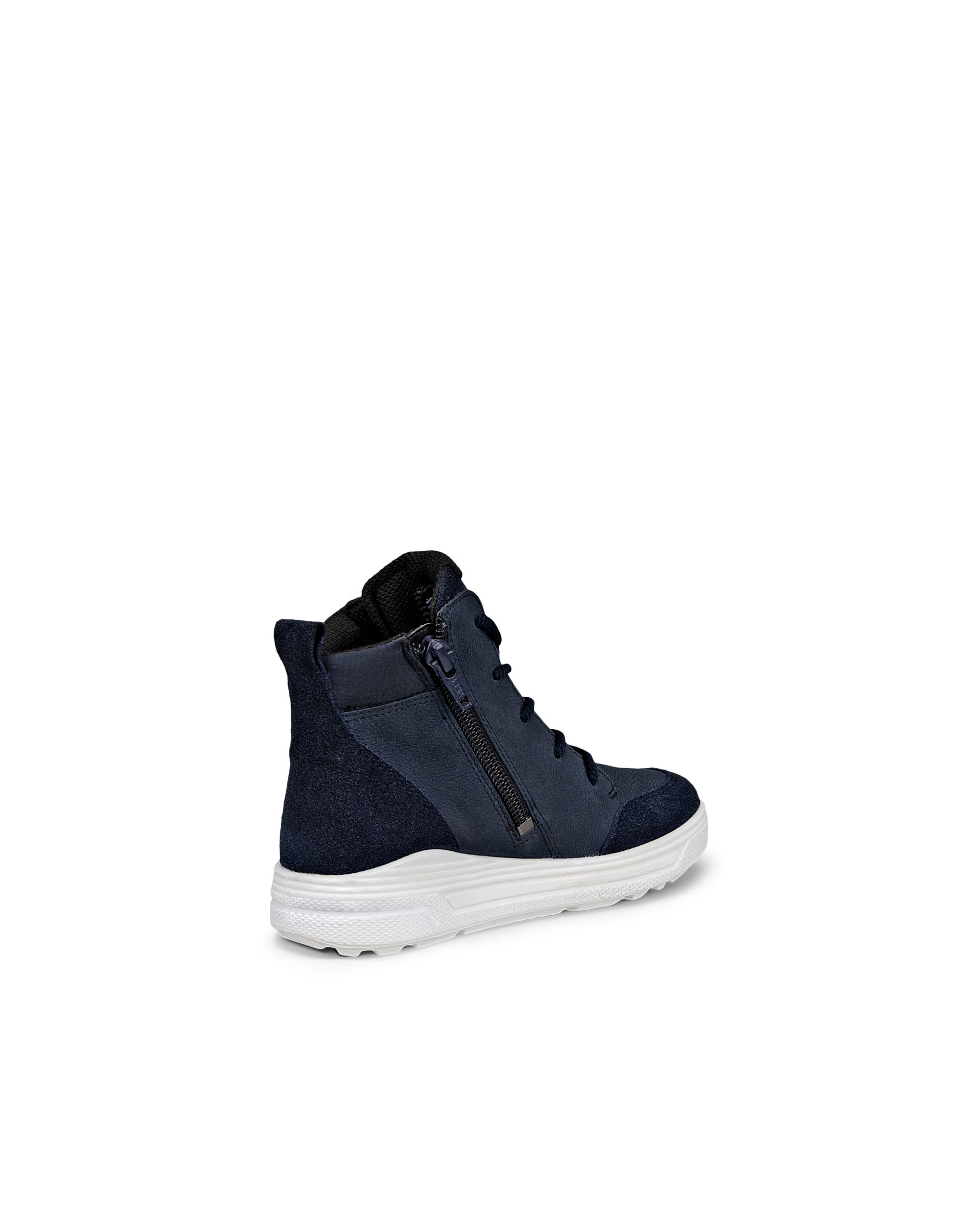 Kids' ECCO® Urban Snowboarder Nubuck Gore-Tex Winter Boot - Blue - Back
